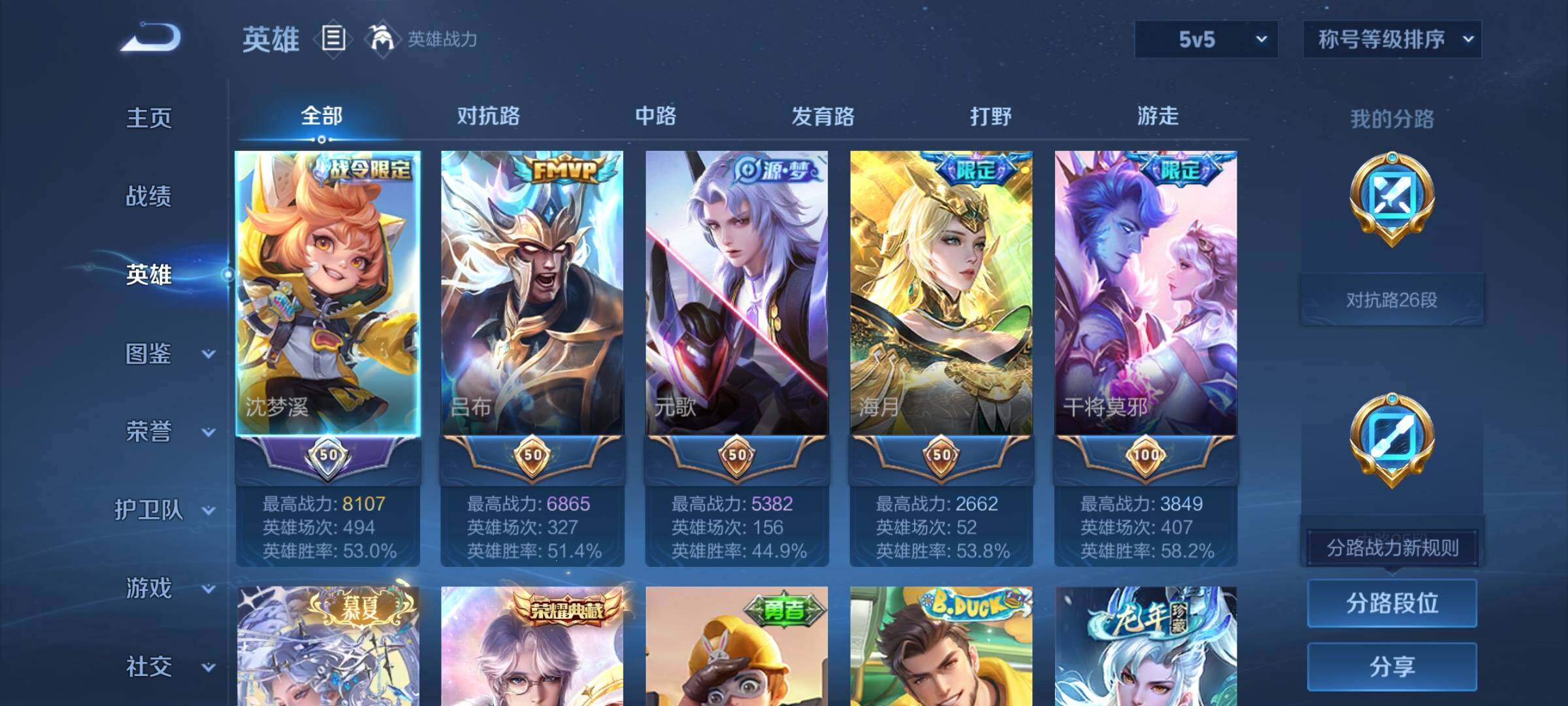 WZCMW3374464王者荣耀账号详情图3