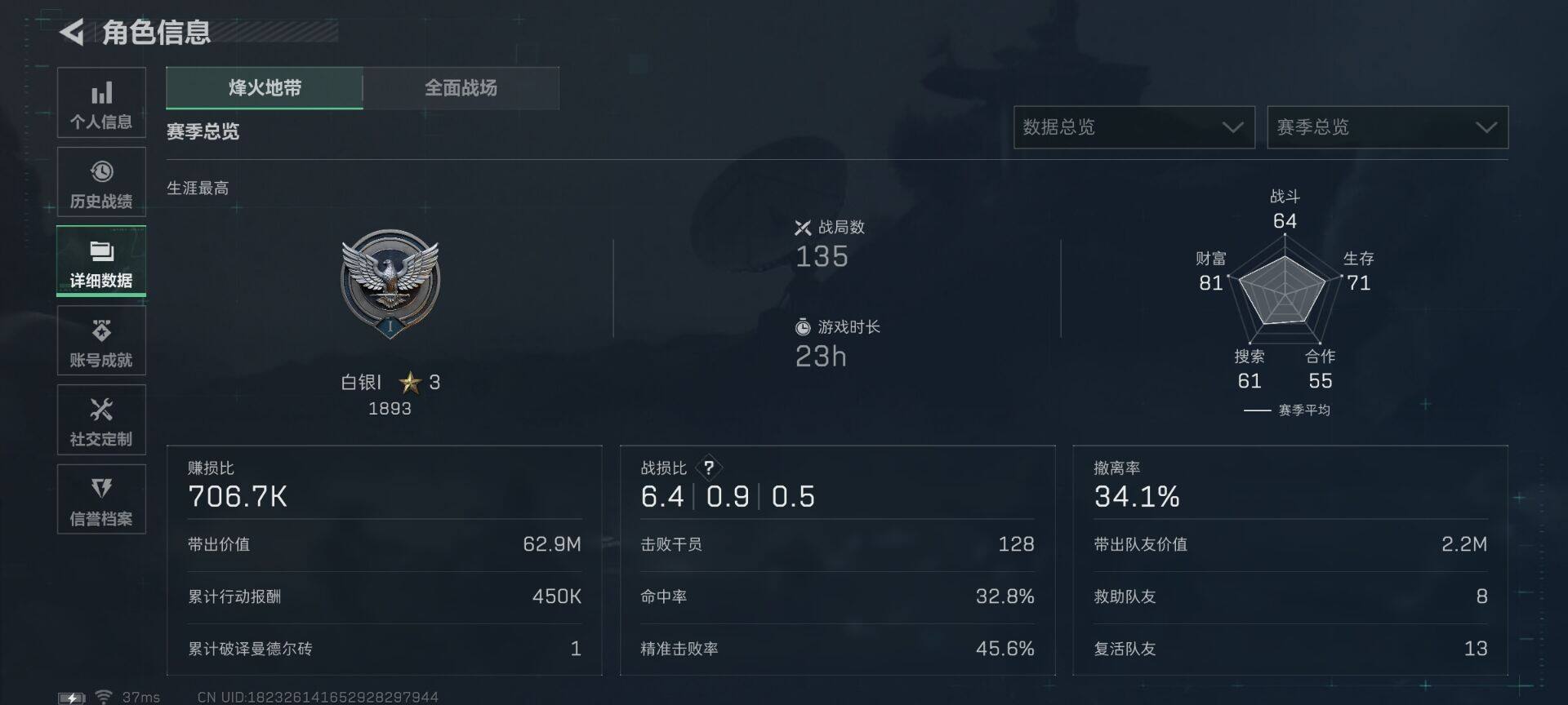 SJZCMW363359三角洲行动账号详情图10