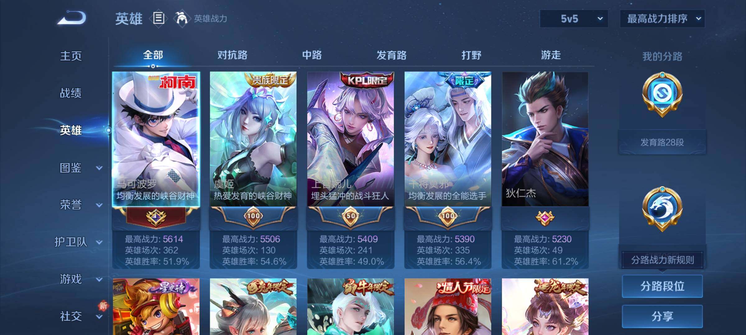 WZCMY3377284王者荣耀账号详情图3