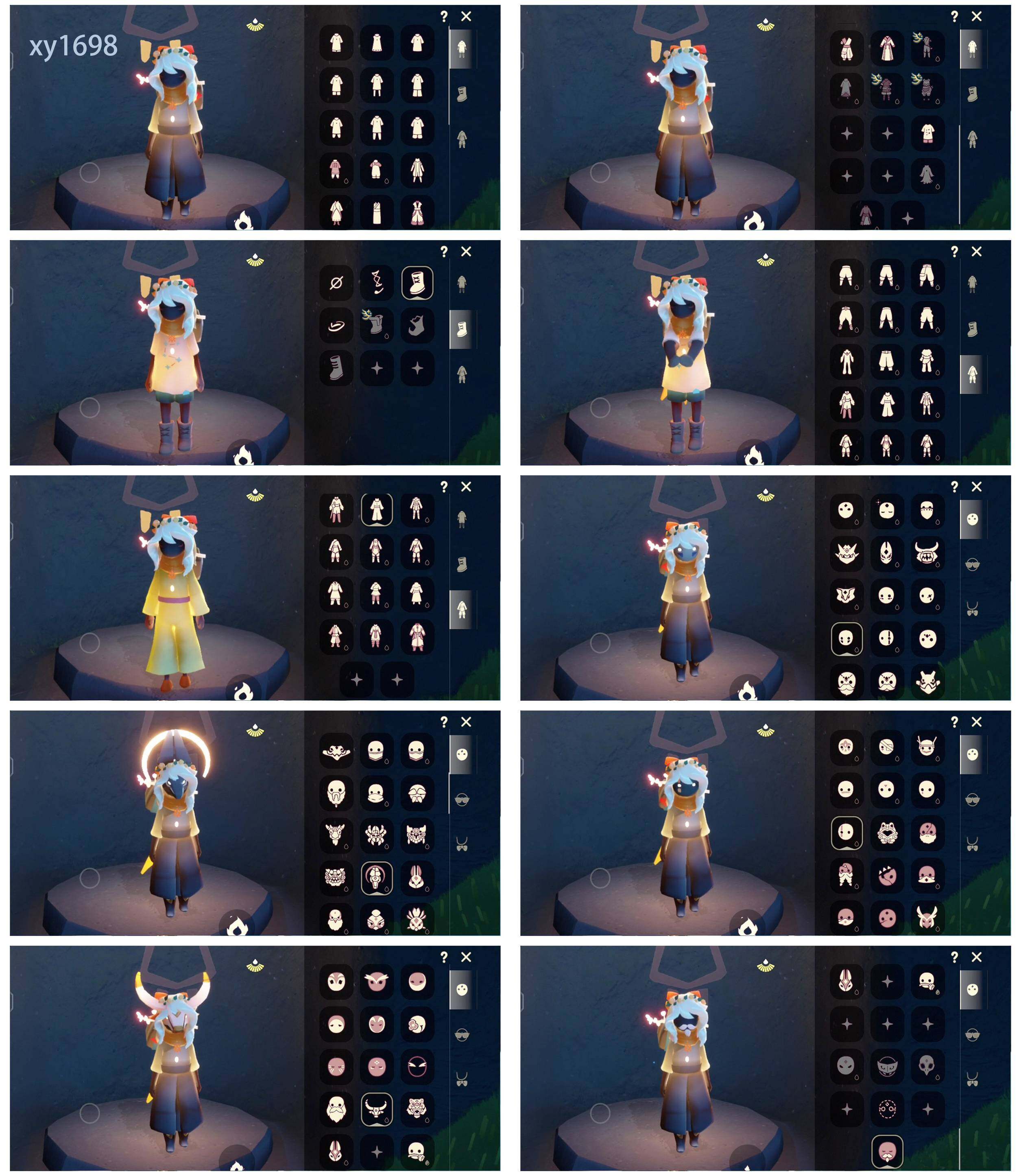 光遇账号安卓官服阿努比斯巫师帽蝙蝠套TGC黑底斗星球夹克蛛丝斗白枭圣诞鹿角小王子围巾斗绊爱详情看图，价格可刀
资源：蜡烛19  爱心35  9翼
已毕业地图：全图毕业
毕业季节：预言季  梦想季 集结季 风行季 潜