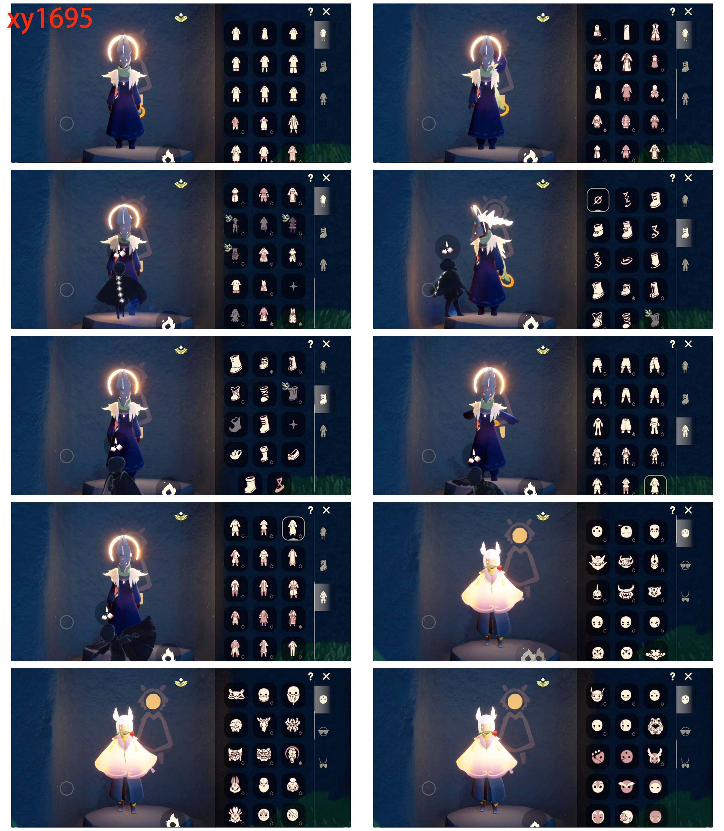 光遇账号华为渠道服阿努比斯白枭妮妮长裙武士裤鲲灯青衫落拓斗太阳光束斗水纹斗详情看图，价格可刀
资源：蜡烛690  爱心335   红烛115  11翼
已毕业地图：全图毕业
毕业季节：预言季  梦想季 表演季 破晓季