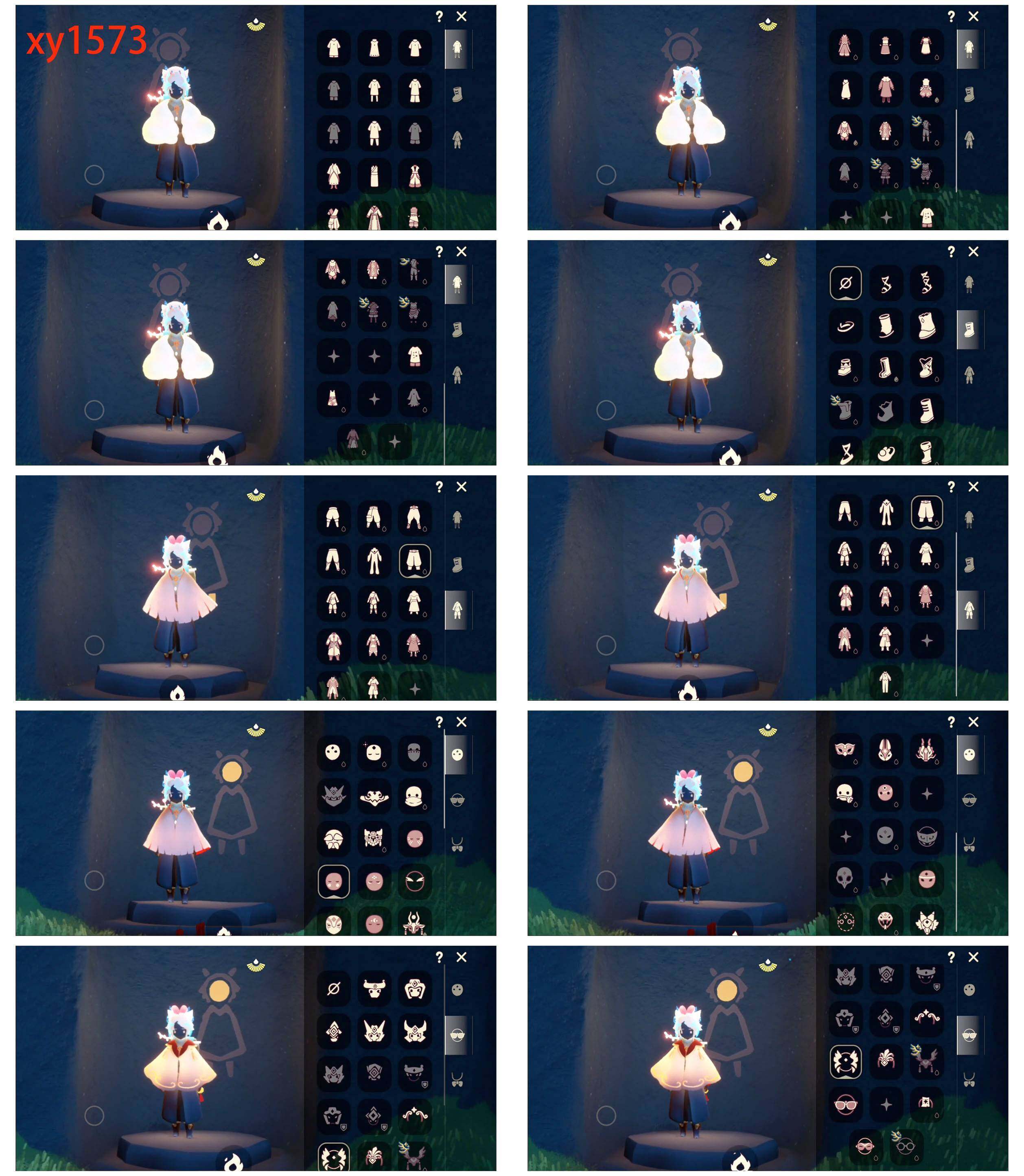 光遇账号华为渠道服飘带斗篷 绊爱 九色鹿鹿角 巫树犄角 小王子围巾斗篷 武士裤 女巫发型
资源：蜡烛35 爱心17 红烛3 翼11
已毕业地图：晨岛 雨林 霞谷
毕业季节：归巢季 九色鹿 筑巢季 二重奏 姆明季 彩染