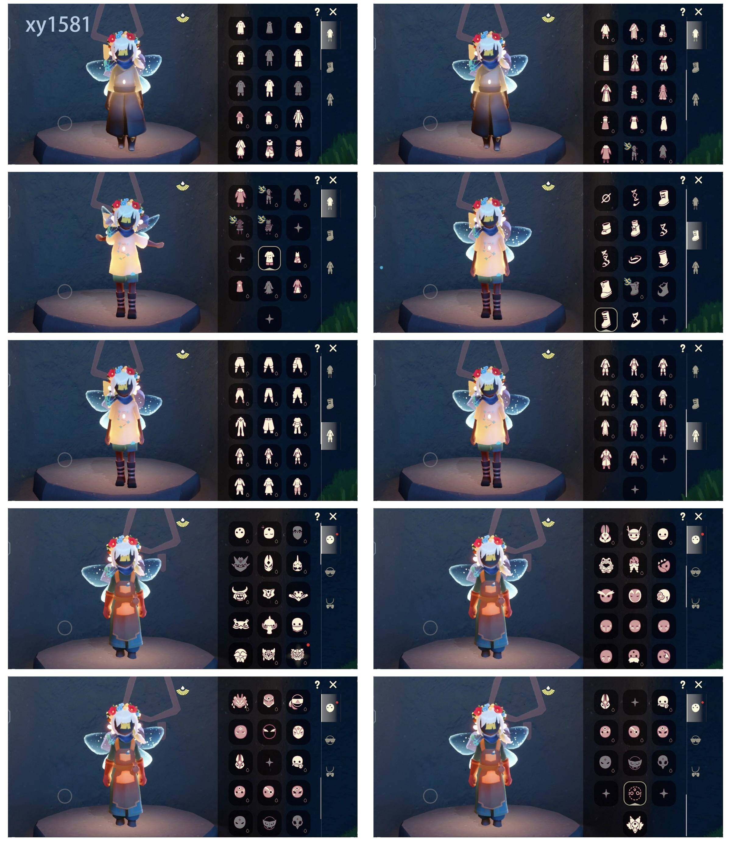 光遇账号华为渠道服白枭透明斗篷妮妮长裙蝙蝠套装暖冬瑞雪搓澡巾留辫蘑菇头巫师帽绊爱 
资源：蜡烛1776 爱心162 红烛30 翼10
已毕业地图：全图
毕业季节：风行季 表演季 破晓季 欧若拉季 追忆季 夜行季 二重