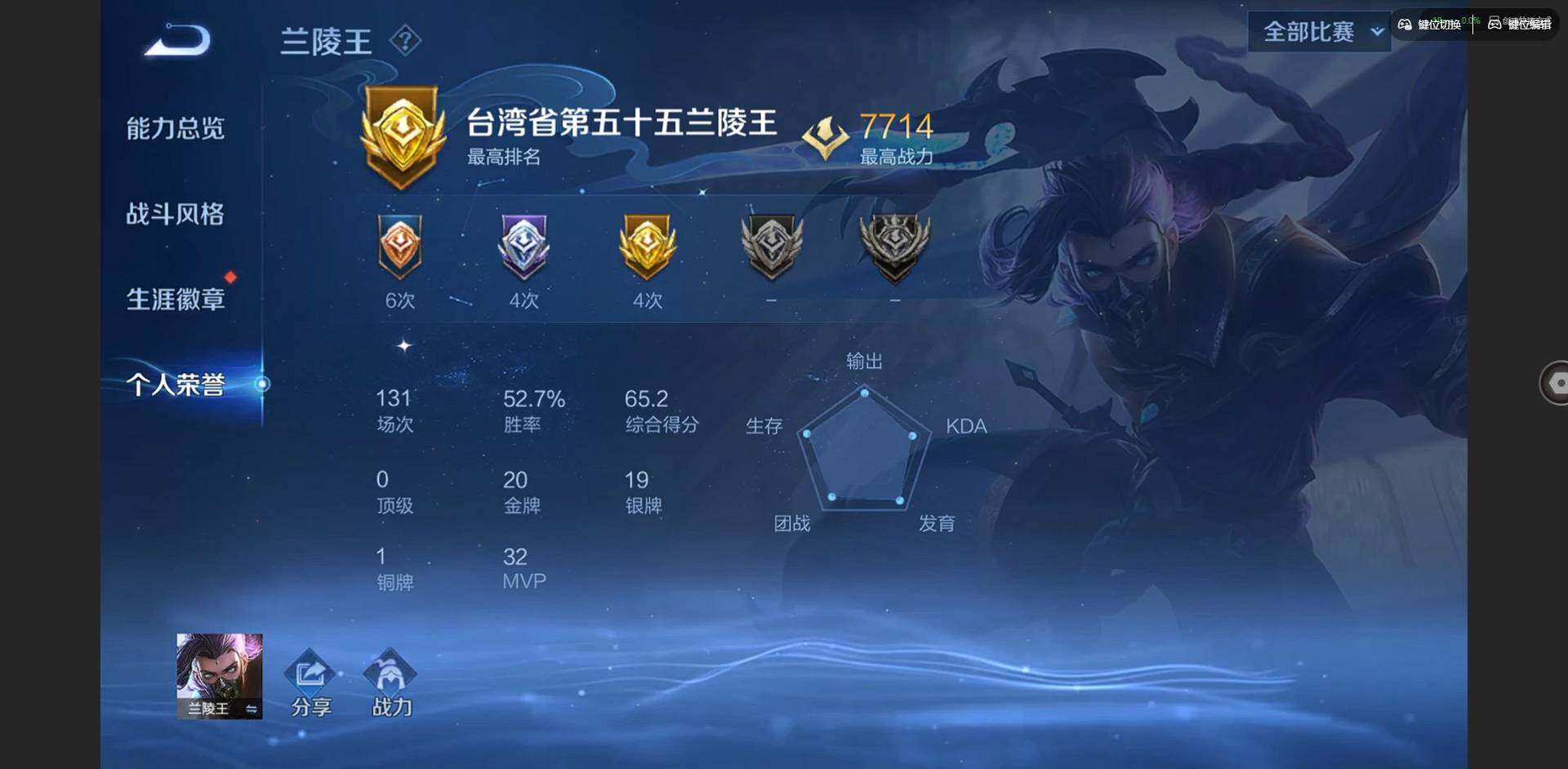 WZCMW3373392王者荣耀账号详情图23