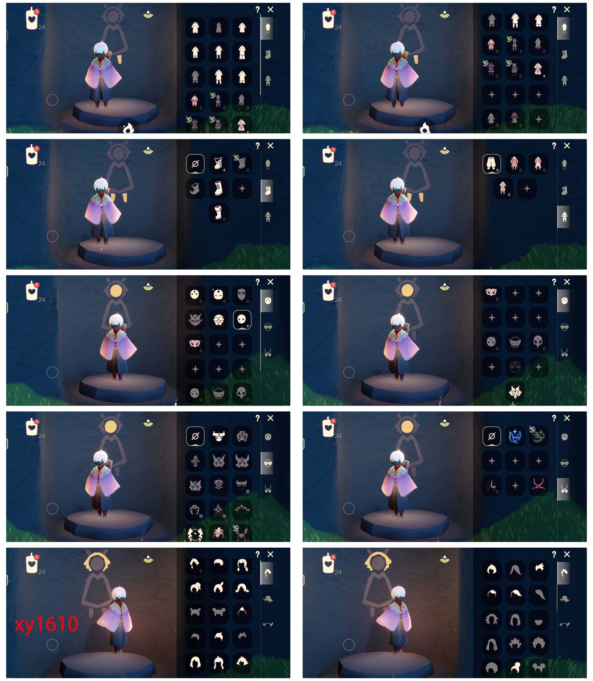 光遇账号vivo渠道服海洋武士裤武士裤互换红色探险斗星空斗篷太阳光束斗篷
资源：蜡烛14  爱心24   7翼
已毕业地图：晨岛
毕业季节：青鸟季
热门裤子：海洋武士裤  武士裤  红色流珠裙  探险燕尾服  
热门面具