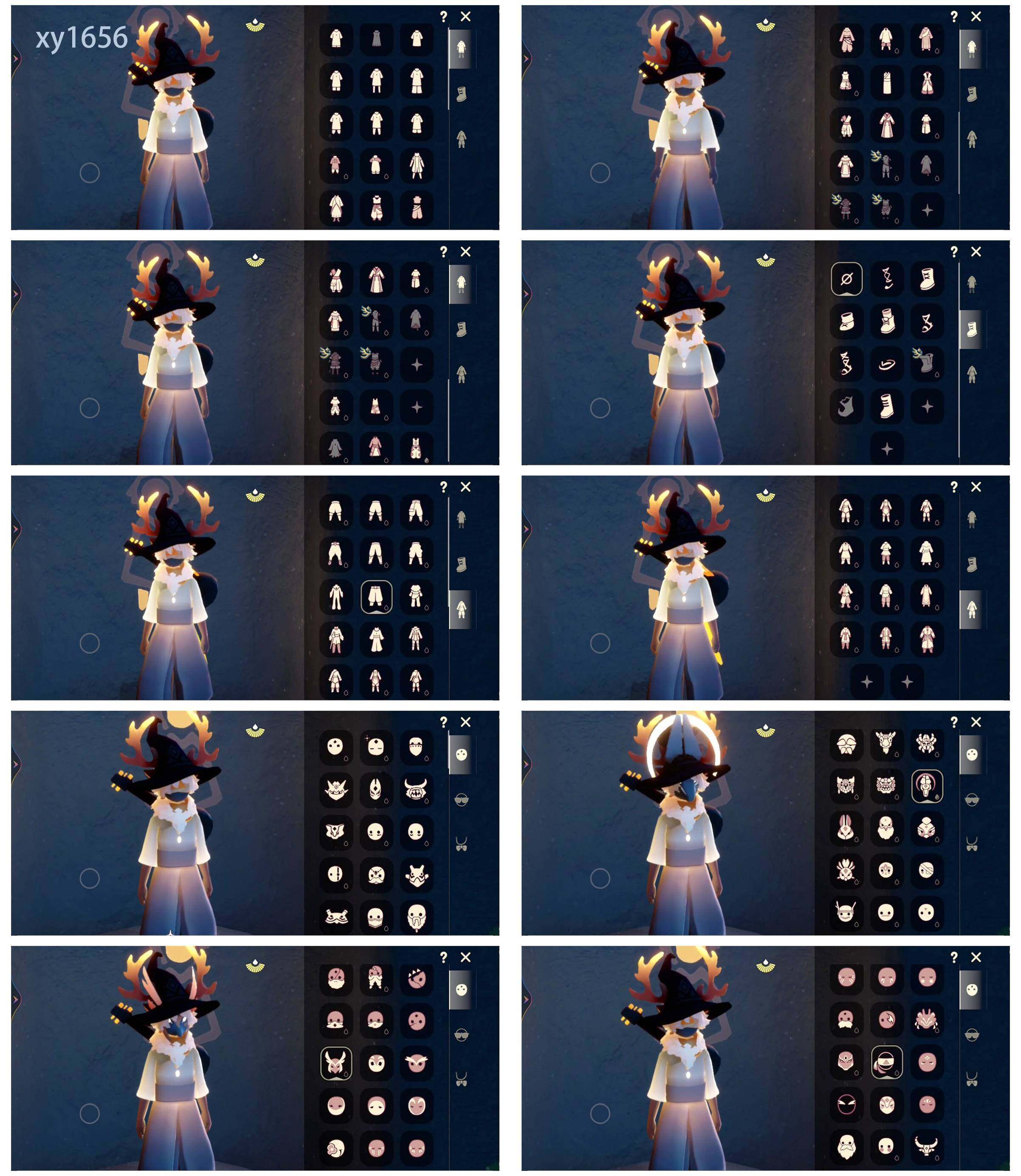 光遇账号vivo渠道服狗头玫瑰花透明蝶翼巫师帽彩虹帽蛛丝斗篷船姆明季礼包小王子斗篷星球夹克资源：蜡烛12  爱心314   红烛4  12翼
已毕业地图：全图毕业
毕业季节：预言季  梦想季  集结季  小王子季 风行季