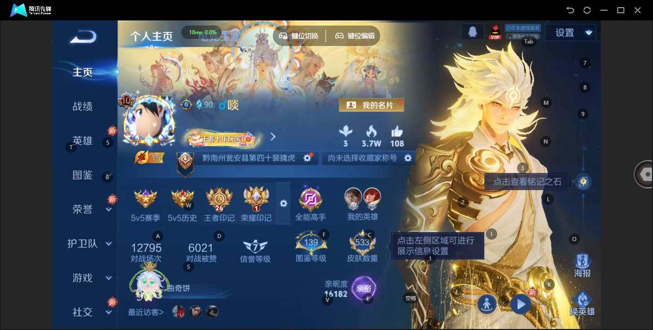 WZLE3377453王者荣耀账号详情图11