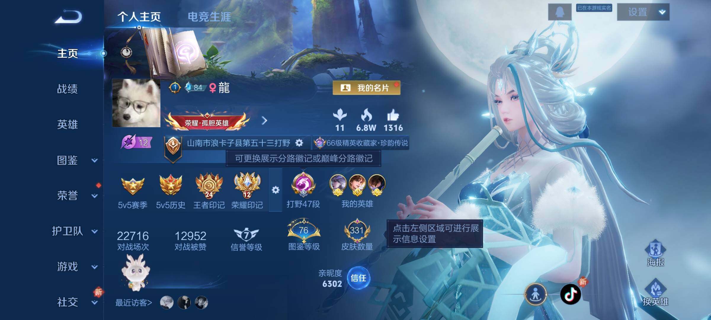 WZCMY3380622王者荣耀账号详情图2