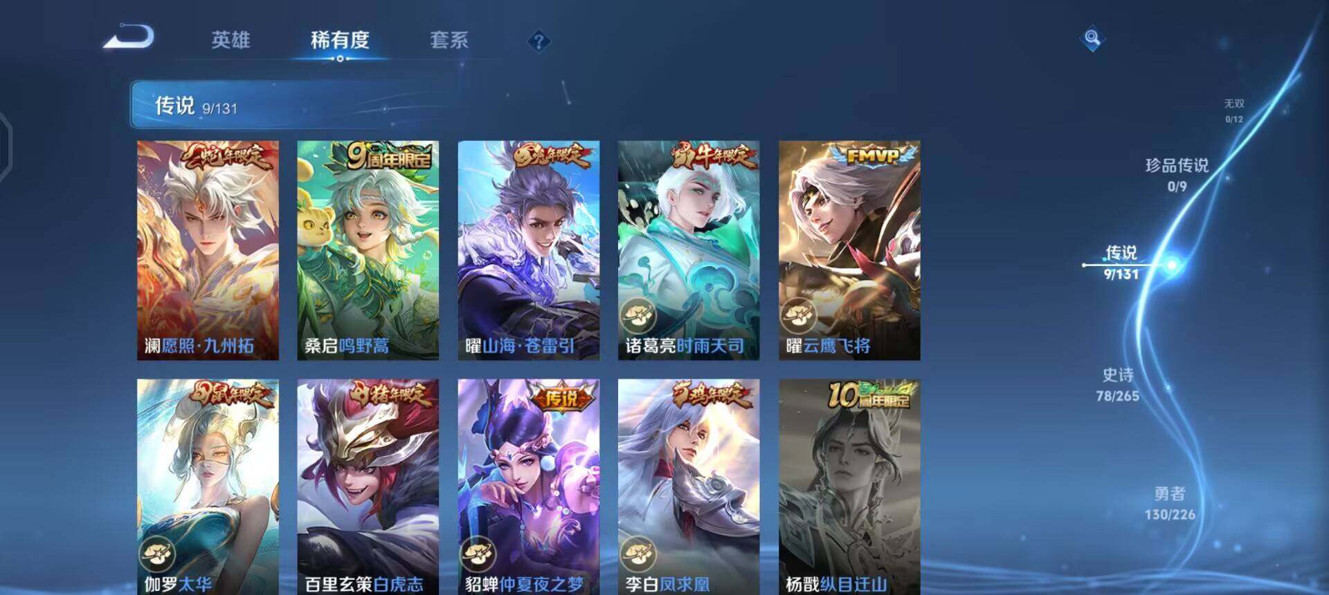 WZQM3382434王者荣耀账号详情图7