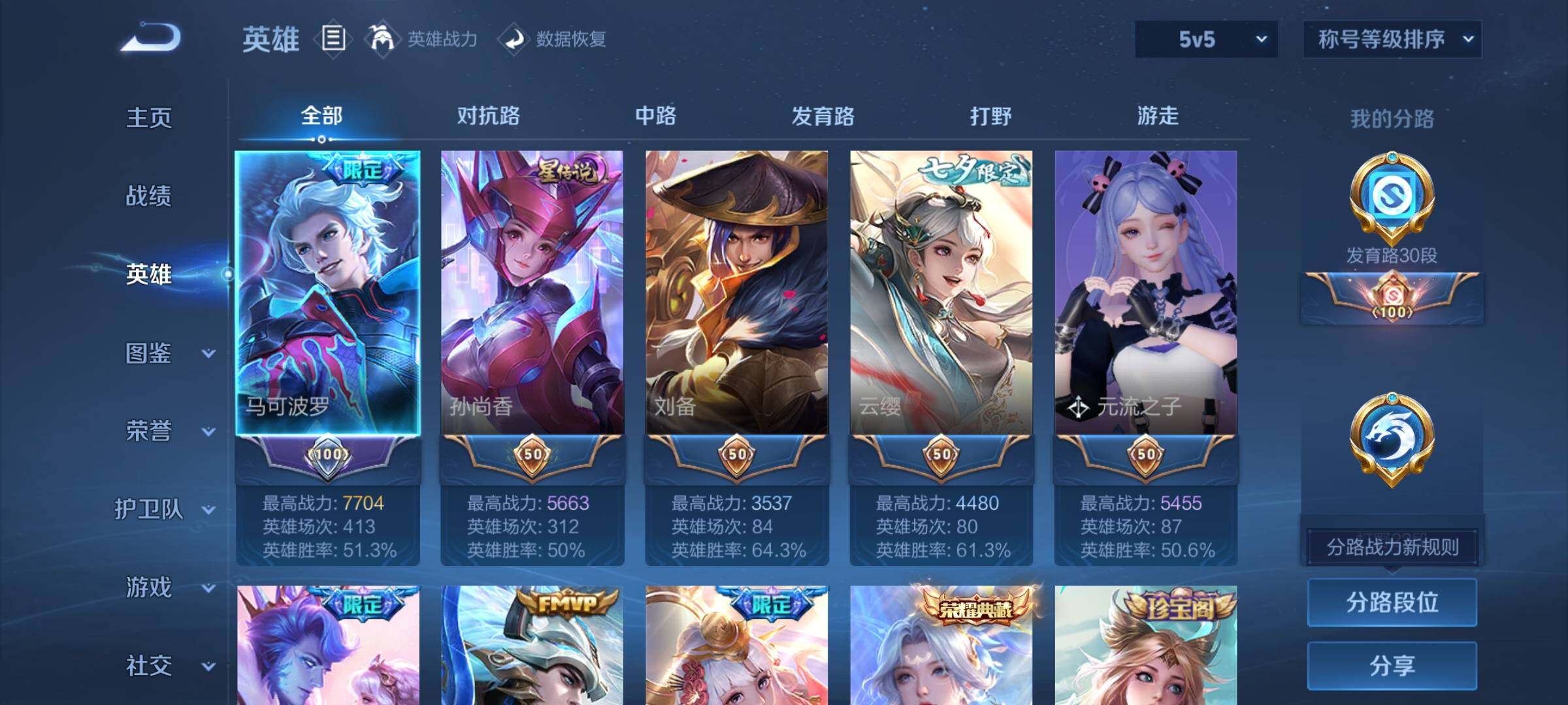 WZCMW3377935王者荣耀账号详情图3