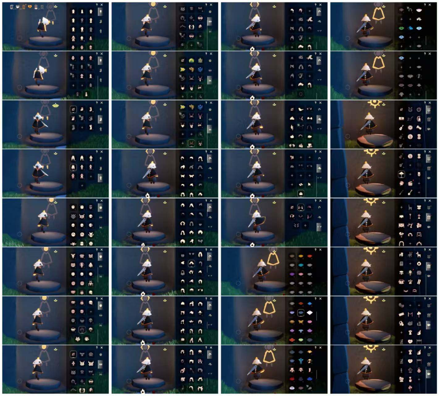 光遇账号vivo渠道服HY1049  vivo  【毕业图】雨林，霞谷 【毕业季】预言季，彩染季，青鸟季 【蜡烛】238 【爱心】16 【稀有礼包】大蝴蝶结，巫师帽，四叶草头饰，金鳞耳饰，小黄鸭发饰 【毕业物品】手拍大鼓