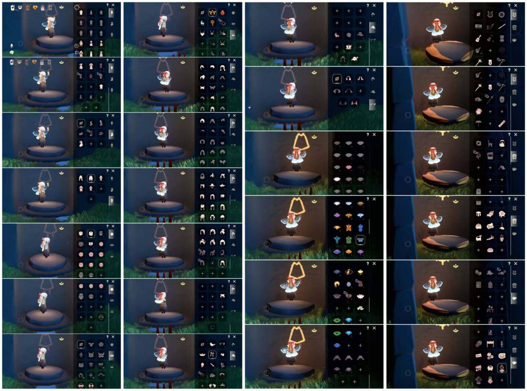 光遇账号华为渠道服L1673-1
✅渠道:华为
✅季节已毕业:欧若拉季毕业，归巢季毕业，九色鹿季半毕业，筑巢季毕业
✅热门复刻/活动:武士裤，樱花，箬笠，花环，红耳机
✅礼包:九色鹿鹿角，音韵吉他
✅珍惜物品：九色鹿