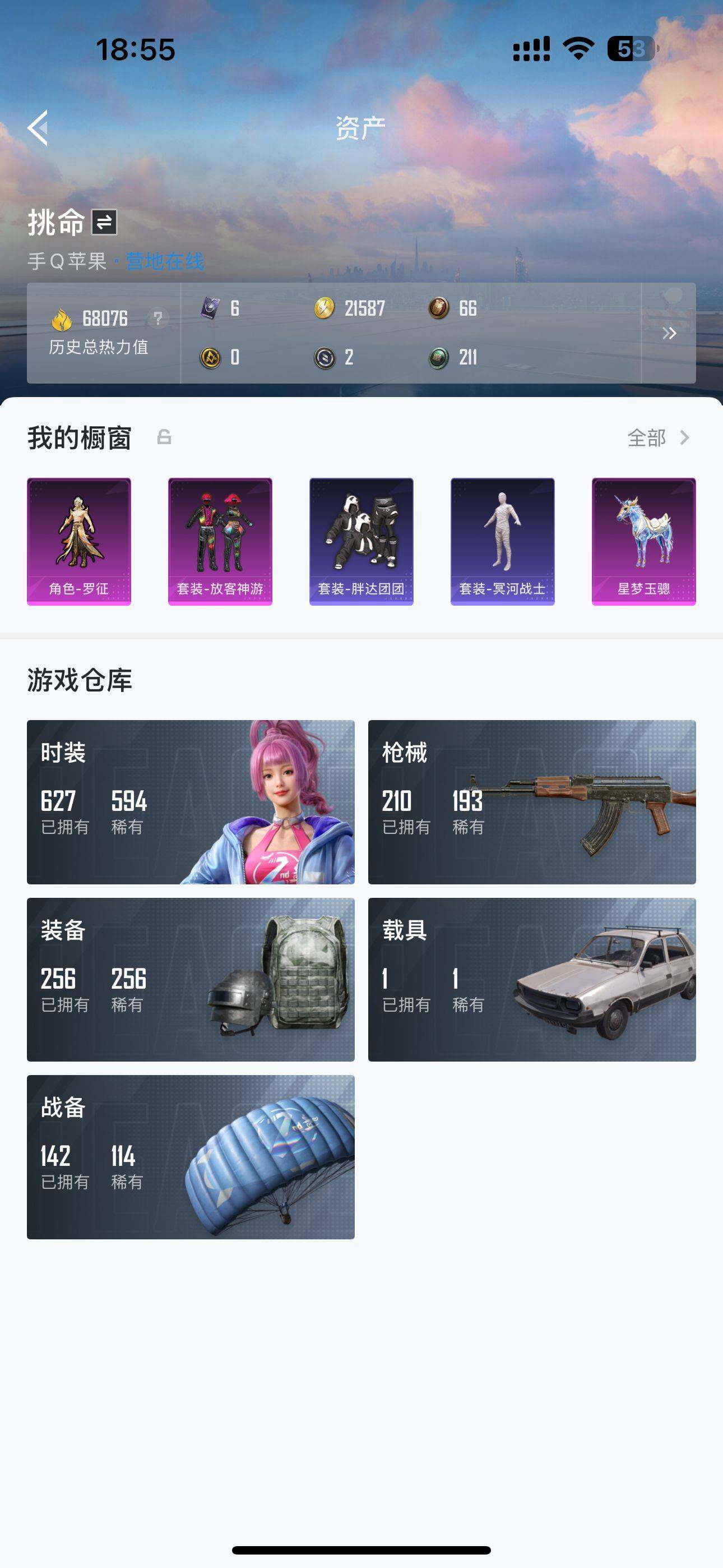 HPQM3390135和平精英账号详情图10 HPQM3390135和平精英账号详情图10