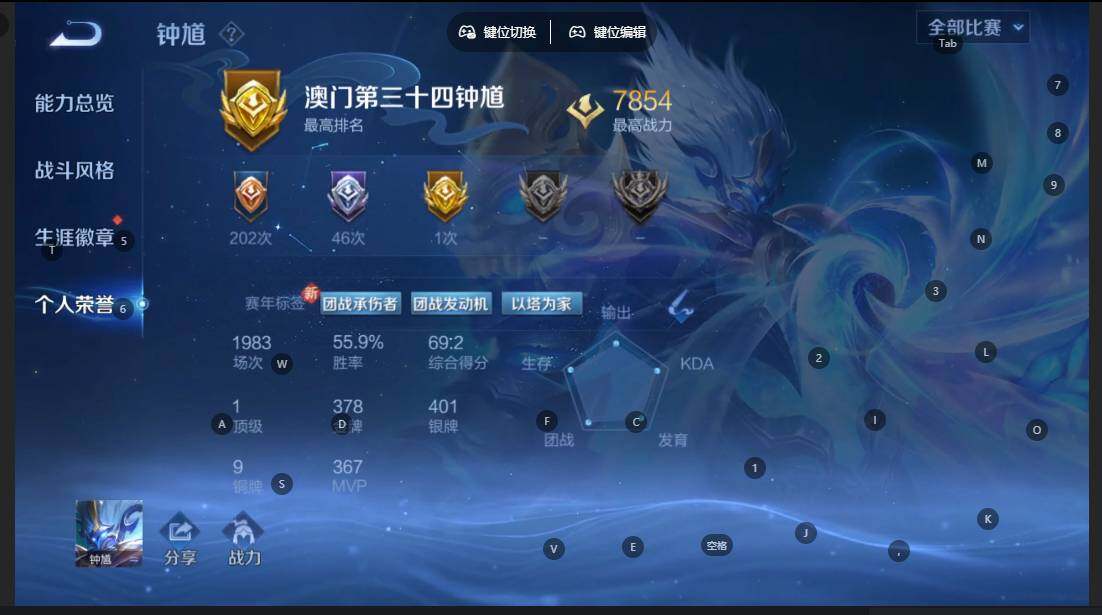 WZQM3375922王者荣耀账号详情图8