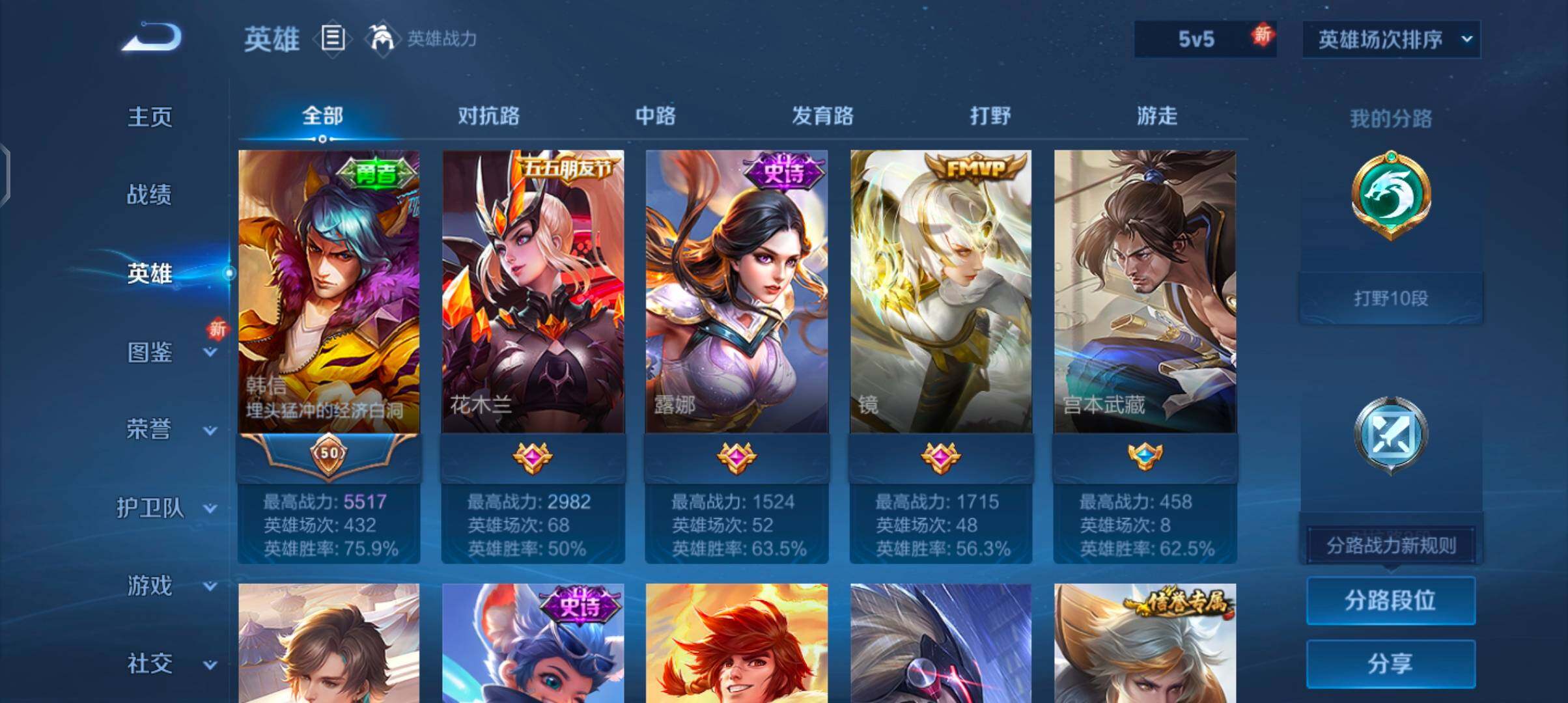 WZJZ3383680王者荣耀账号详情图5 WZJZ3383680王者荣耀账号详情图5