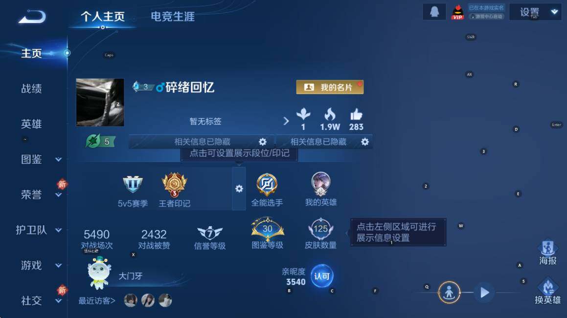 WZCMW3375396王者荣耀账号详情图5