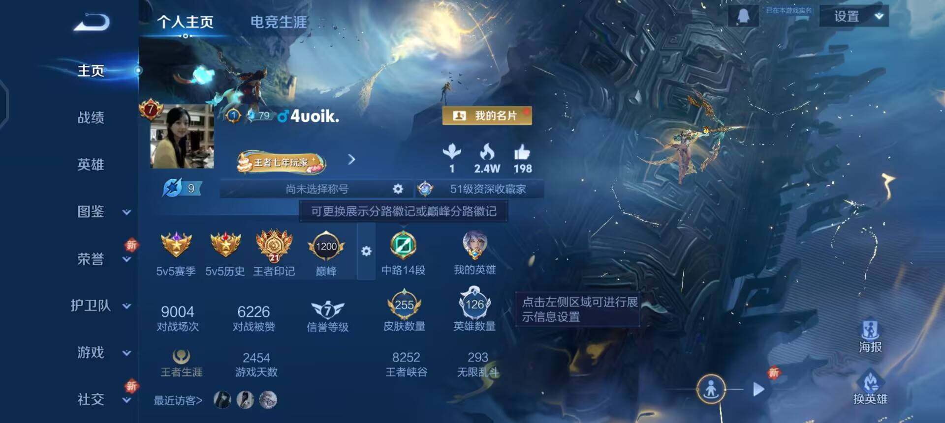 WZQM3376029王者荣耀账号详情图3