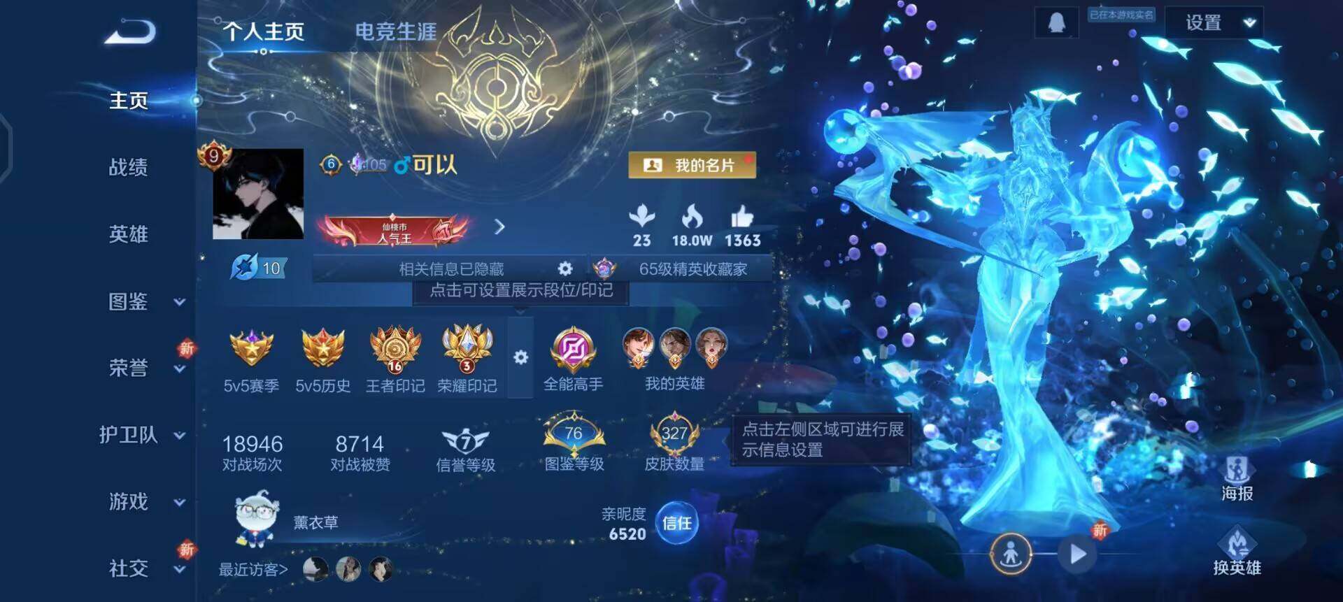 WZQM3376030王者荣耀账号详情图17 WZQM3376030王者荣耀账号详情图17