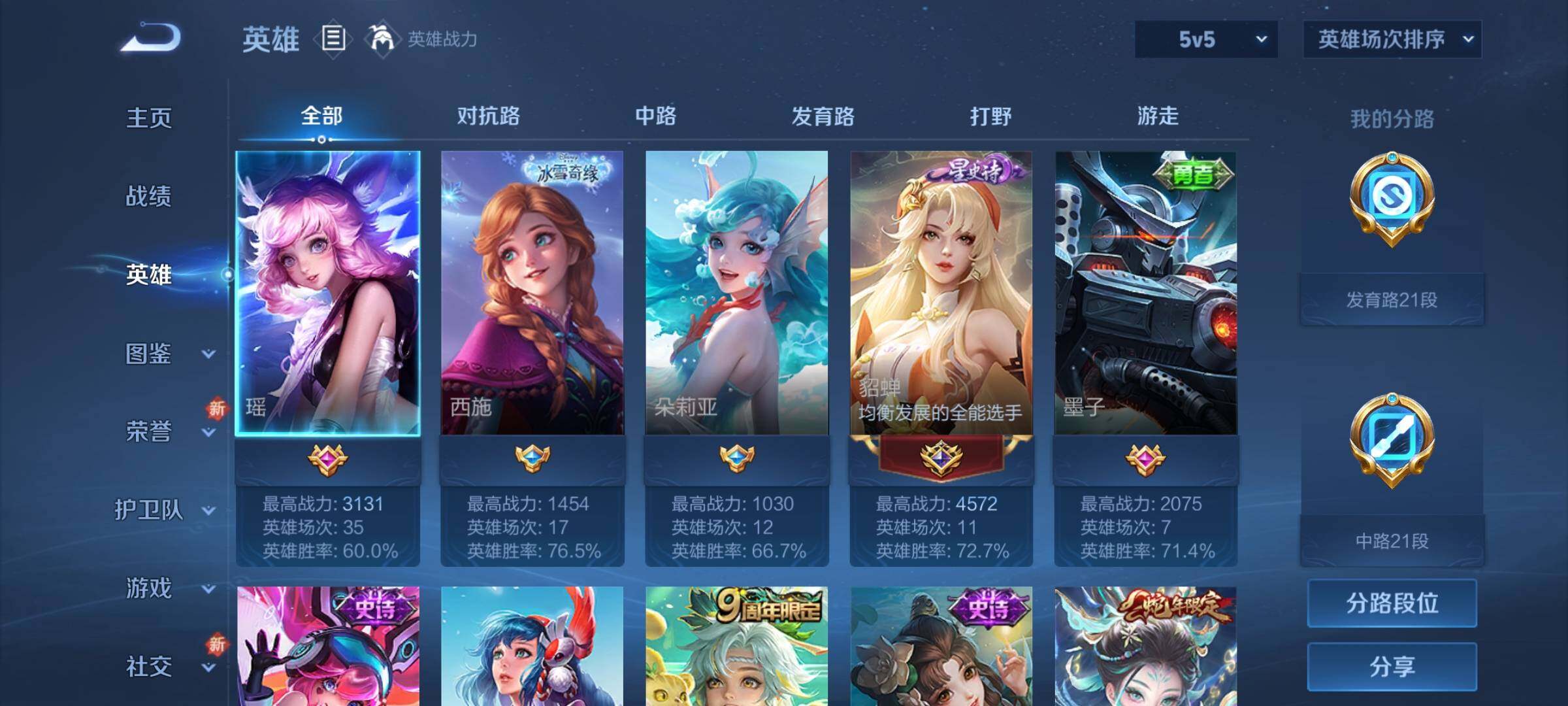 WZKG451220王者荣耀账号详情图14