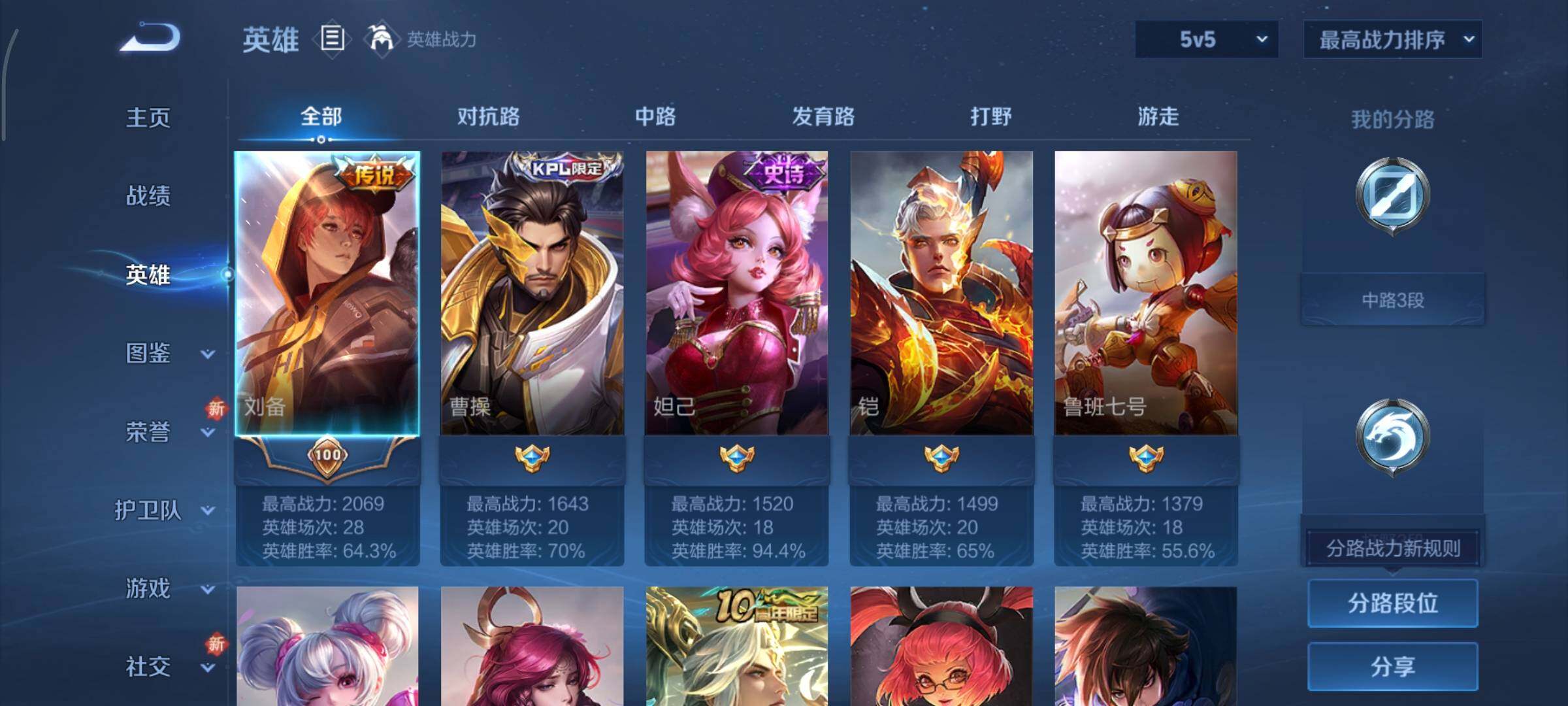 WZCMY3377352王者荣耀账号详情图3