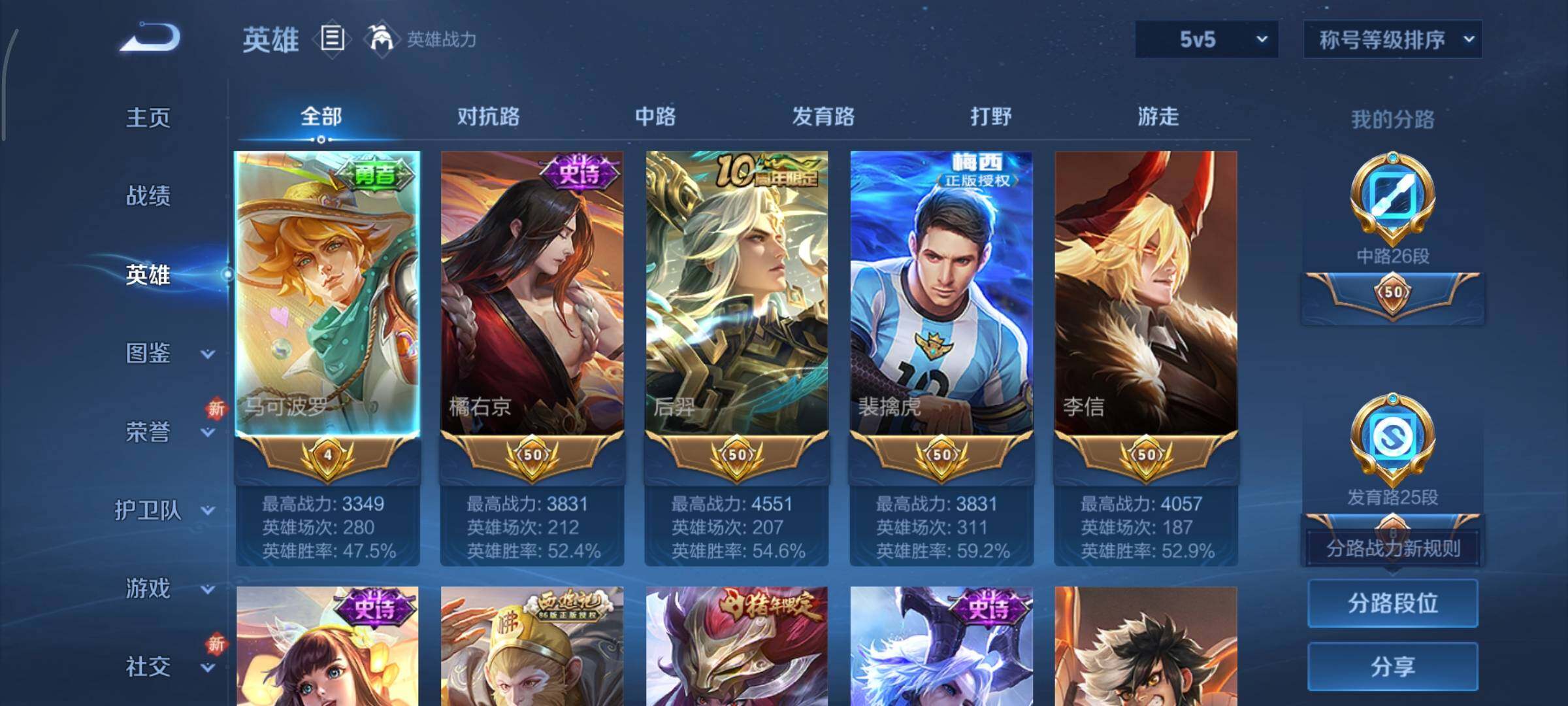 WZCMY3377355王者荣耀账号详情图3