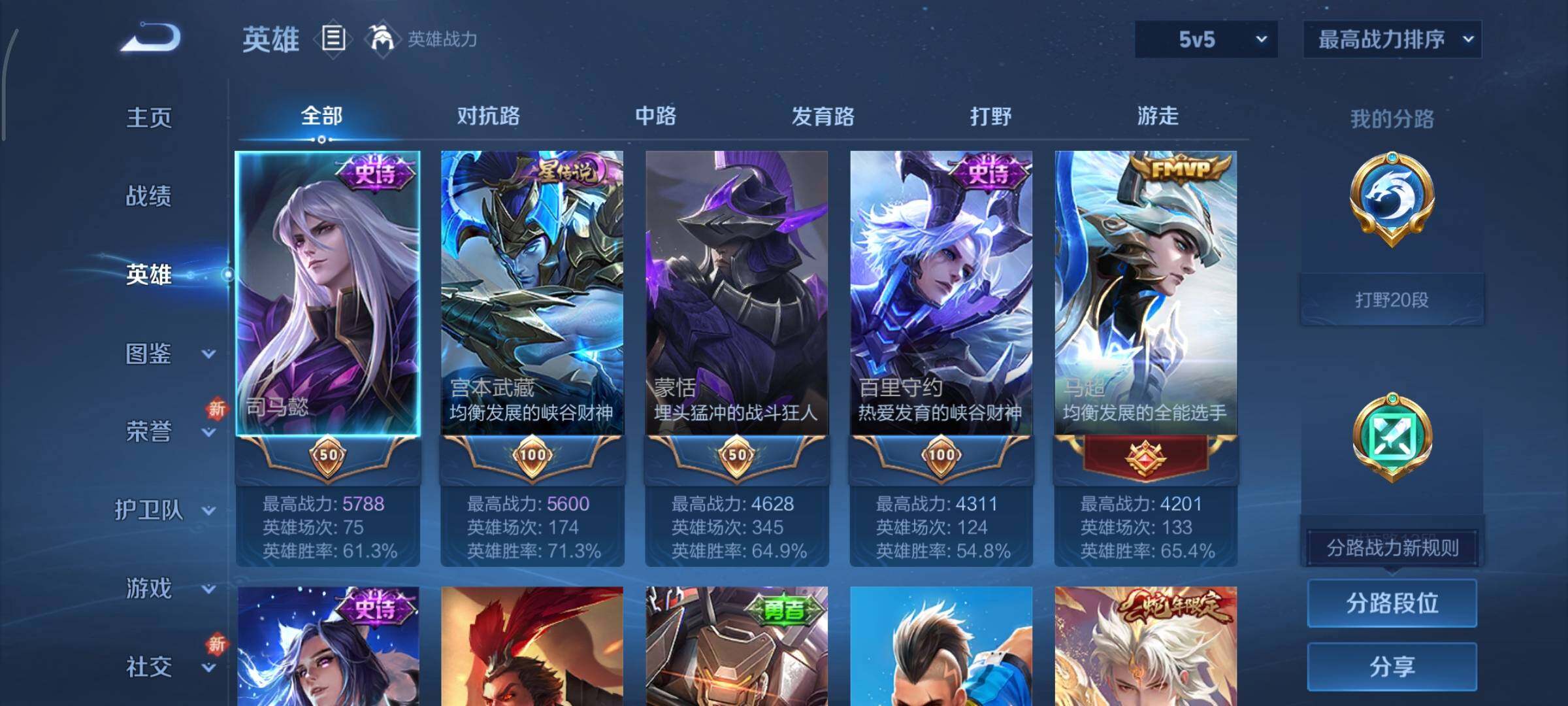 WZCMY3377367王者荣耀账号详情图3