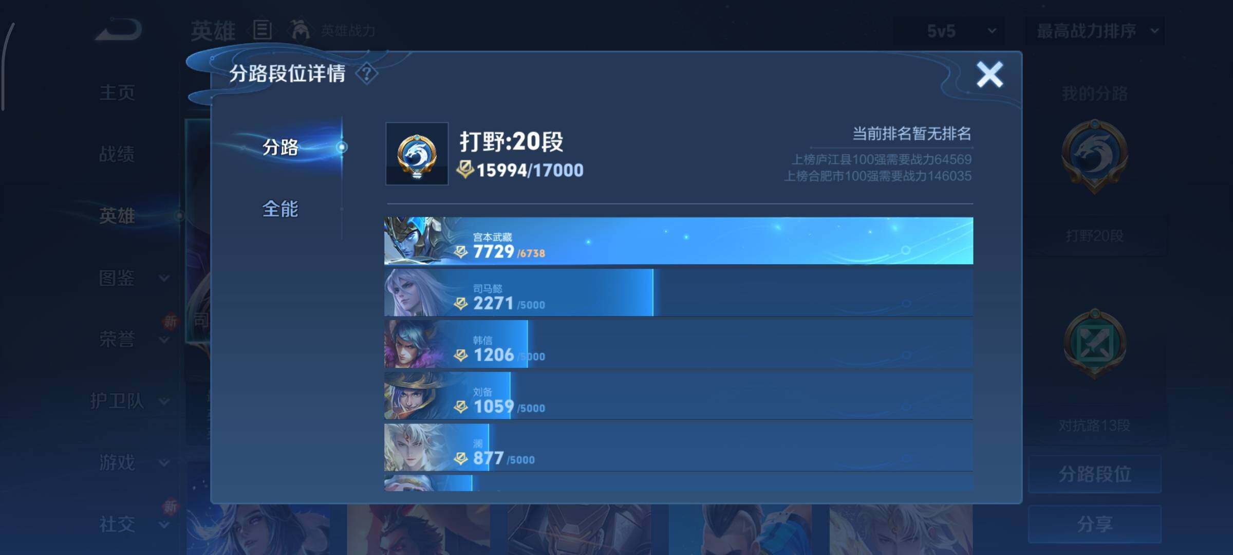 WZCMY3377367王者荣耀账号详情图4