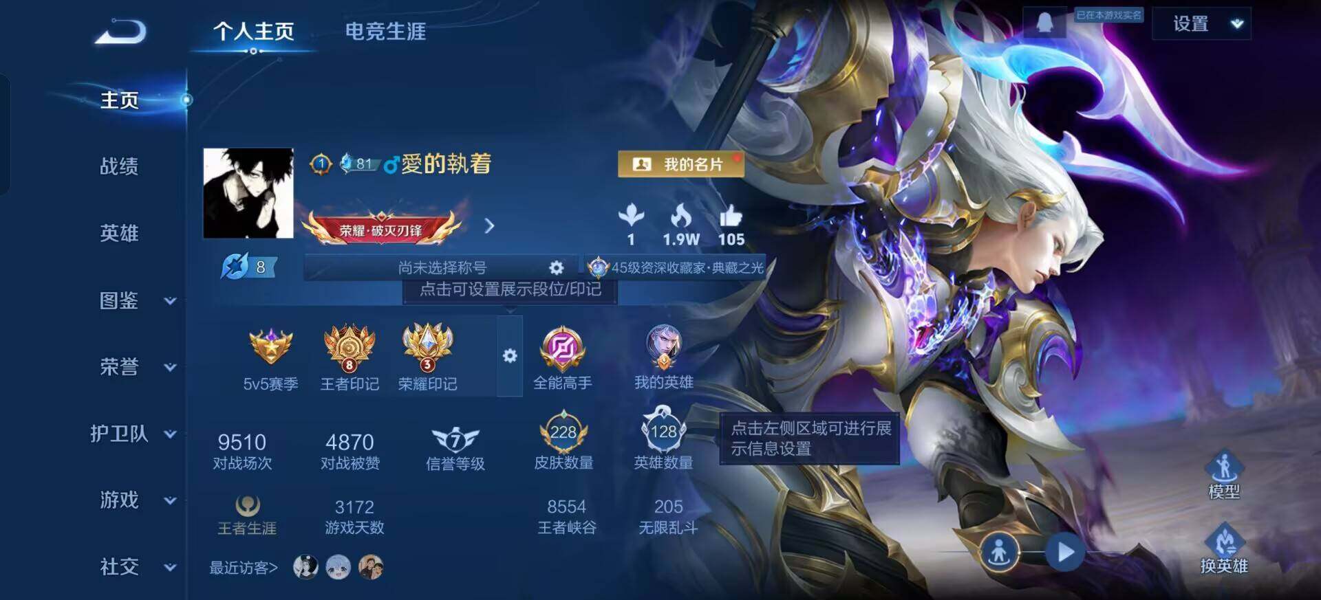 WZQM3381759王者荣耀账号详情图3