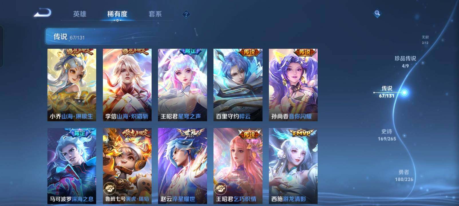 WZXS3440305王者荣耀账号详情图12