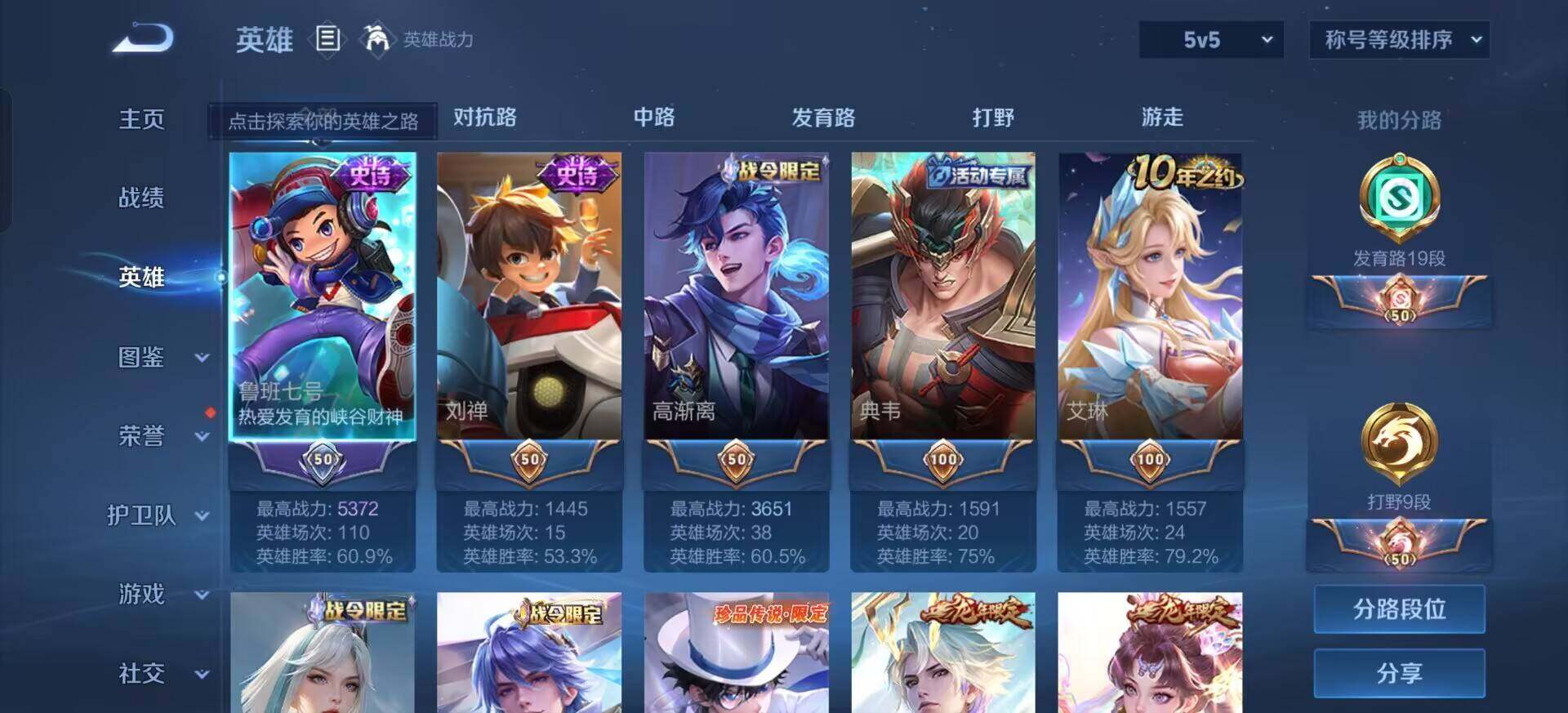 WZQM3383585王者荣耀账号详情图7