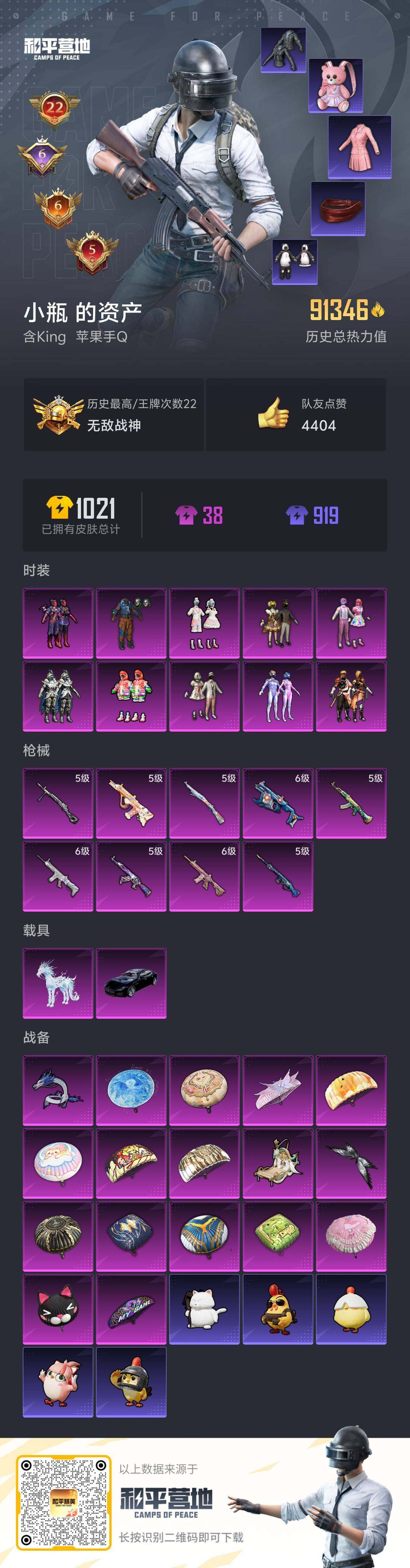 HPCMW3425880和平精英账号详情图29 HPCMW3425880和平精英账号详情图29