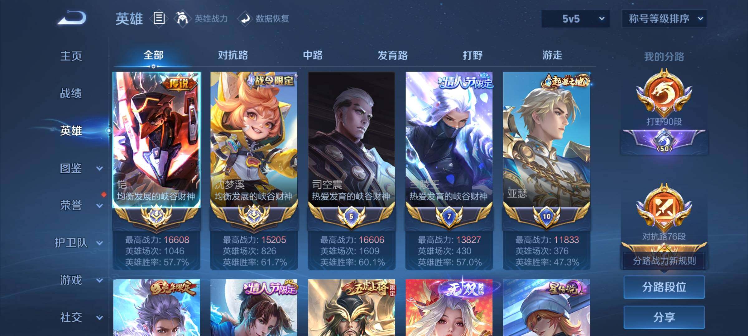 WZCMW3386749王者荣耀账号详情图3