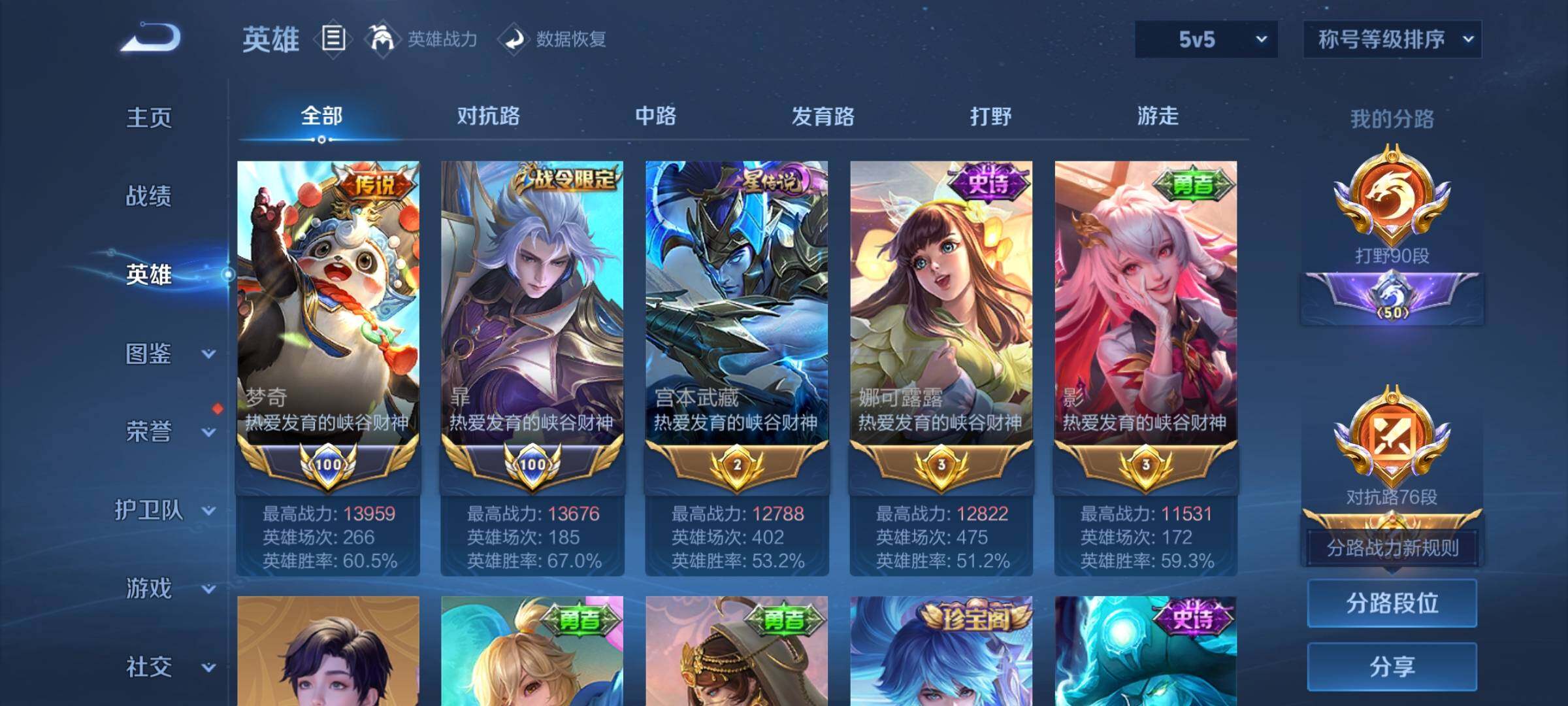 WZCMW3386749王者荣耀账号详情图5