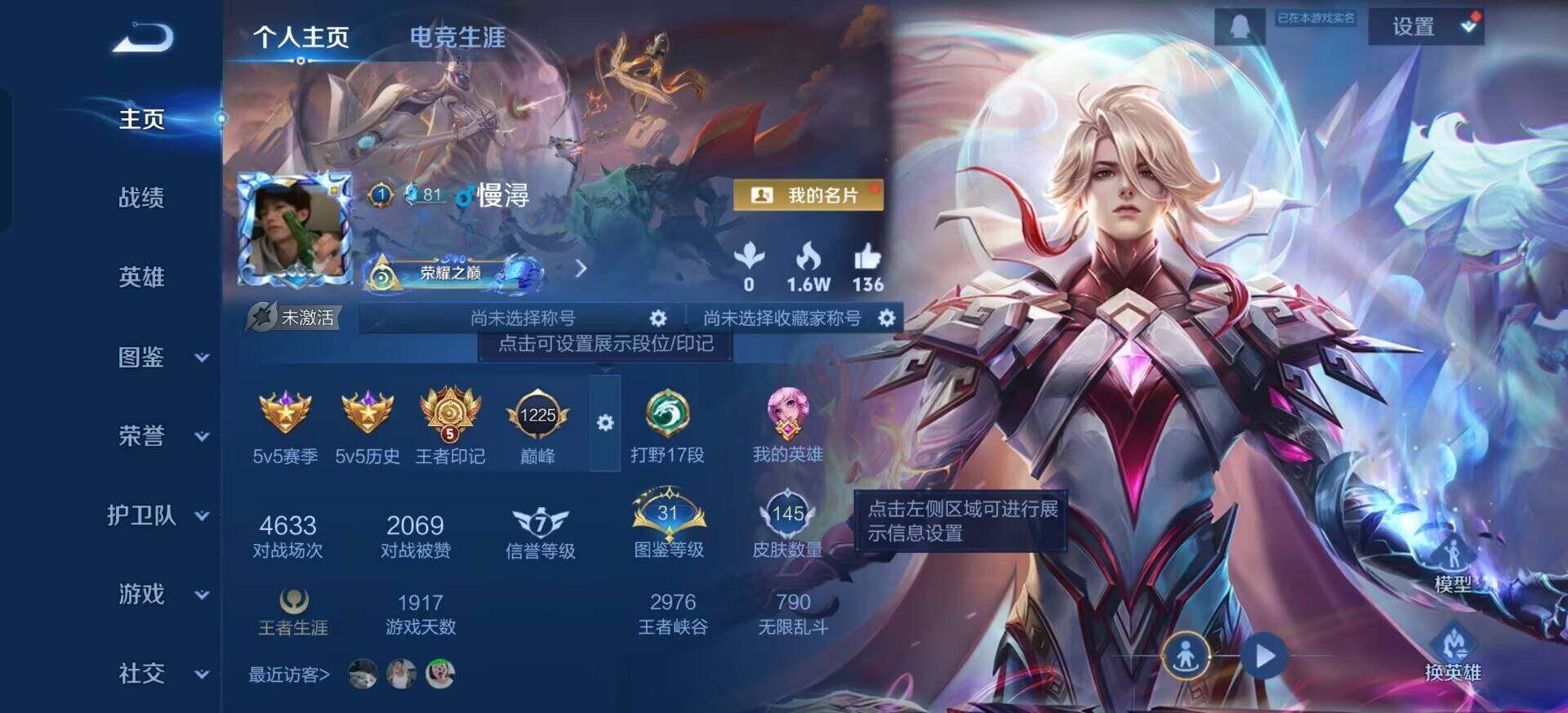 WZQM3391140王者荣耀账号详情图10