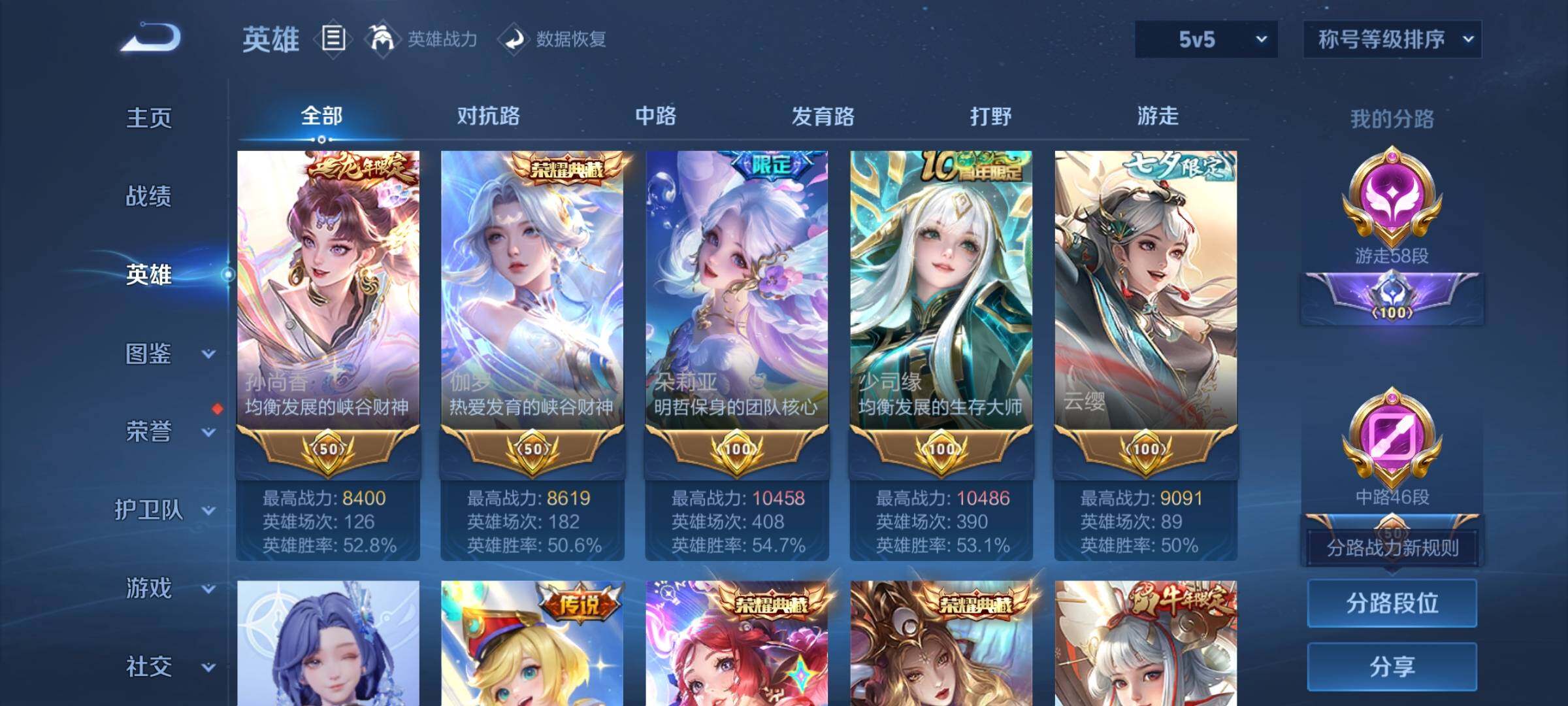 WZCMW3400143王者荣耀账号详情图4