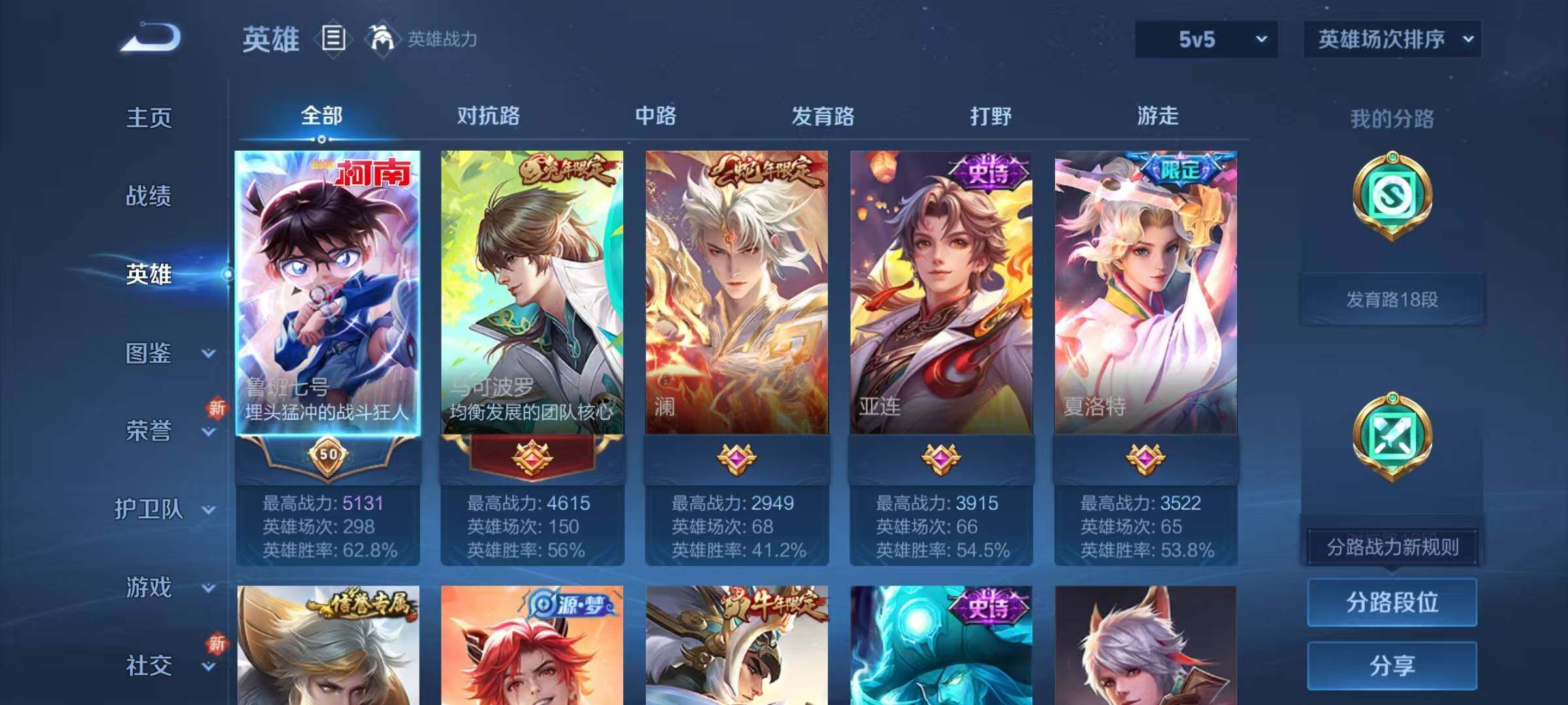 WZJZ3382847王者荣耀账号详情图5 WZJZ3382847王者荣耀账号详情图5