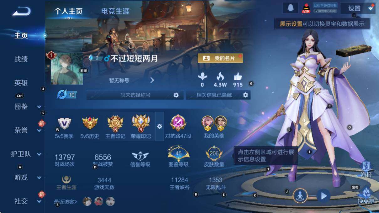 WZLX3381537王者荣耀账号详情图6