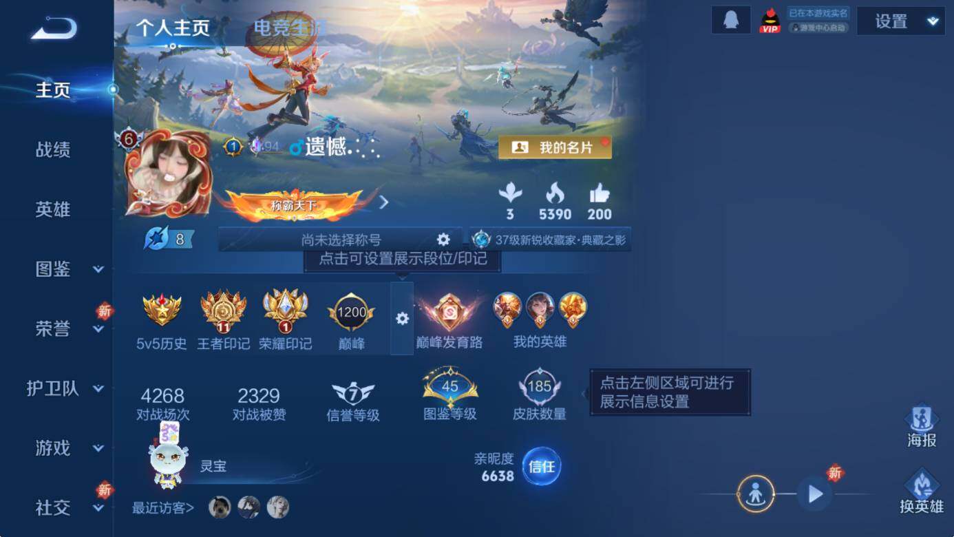 WZCMW3423245王者荣耀账号详情图5