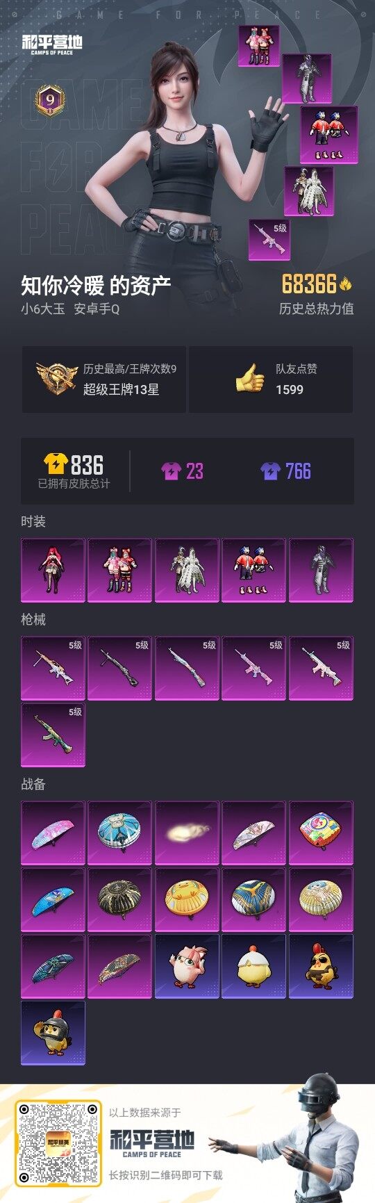 HPLE3394340和平精英账号详情图2 HPLE3394340和平精英账号详情图2