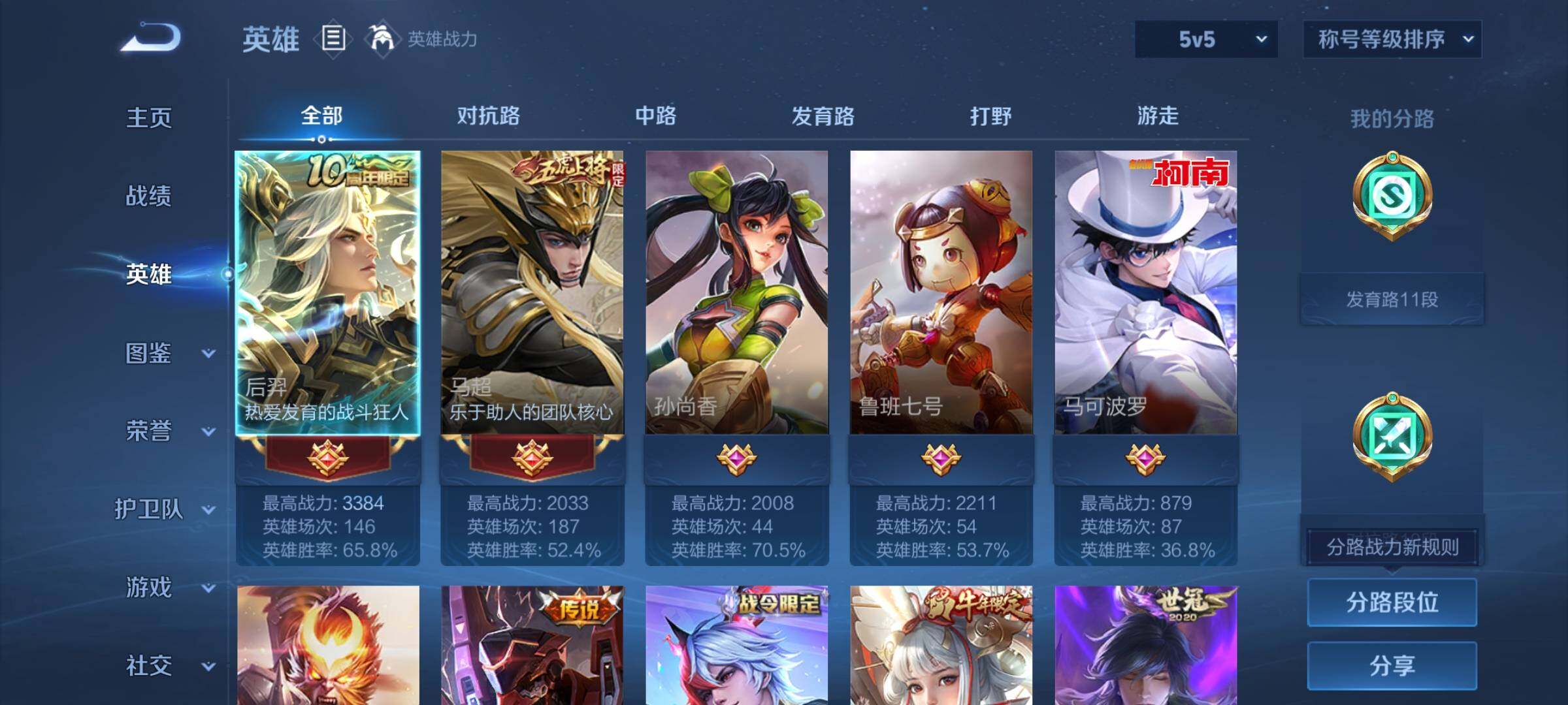 WZCMW3379584王者荣耀账号详情图3