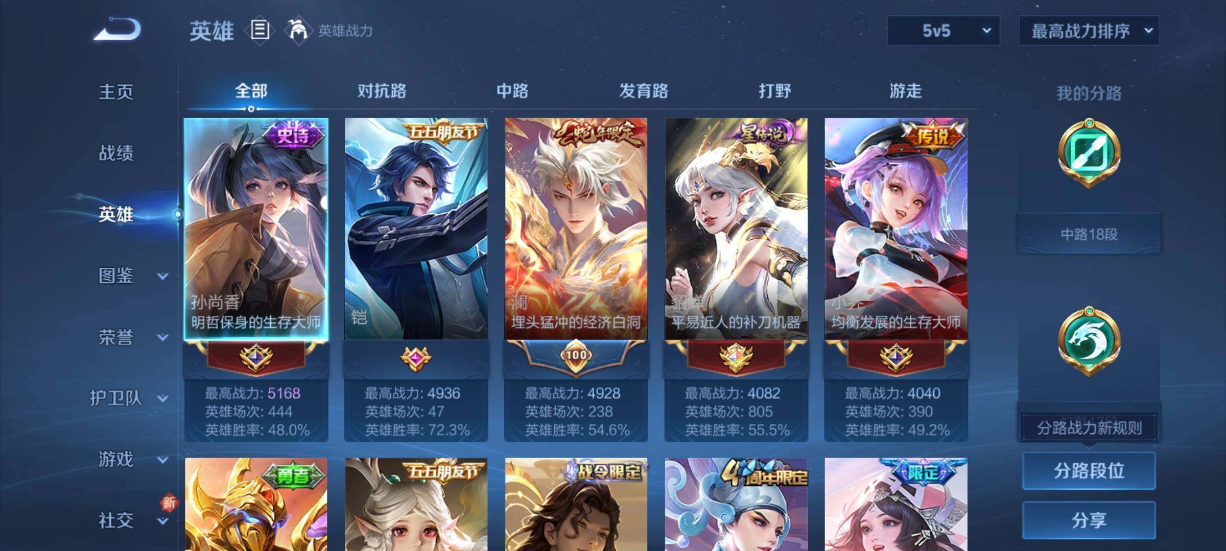 WZCMY3379585王者荣耀账号详情图3