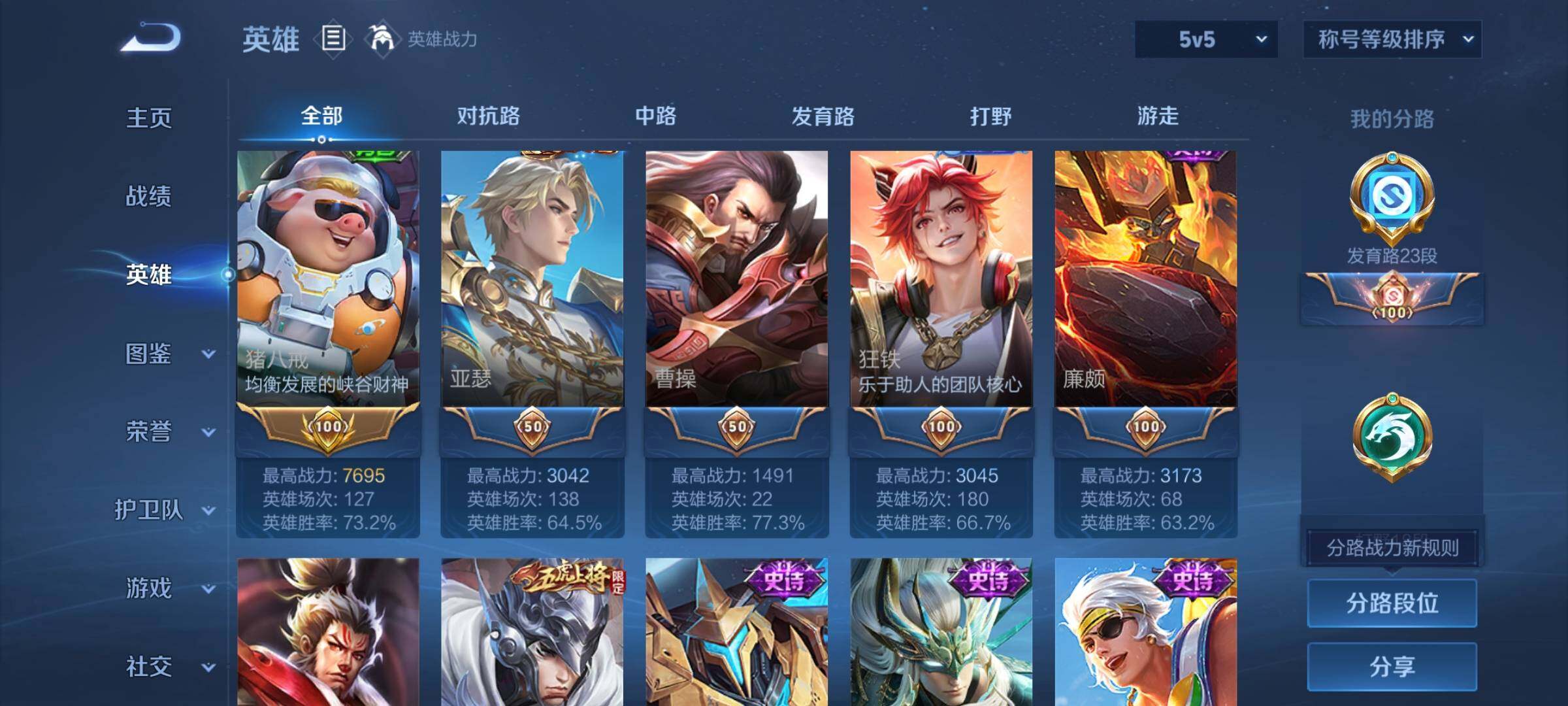 WZCMW3380917王者荣耀账号详情图4