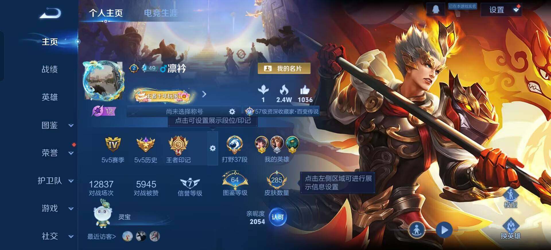 WZQM3381800王者荣耀账号详情图13