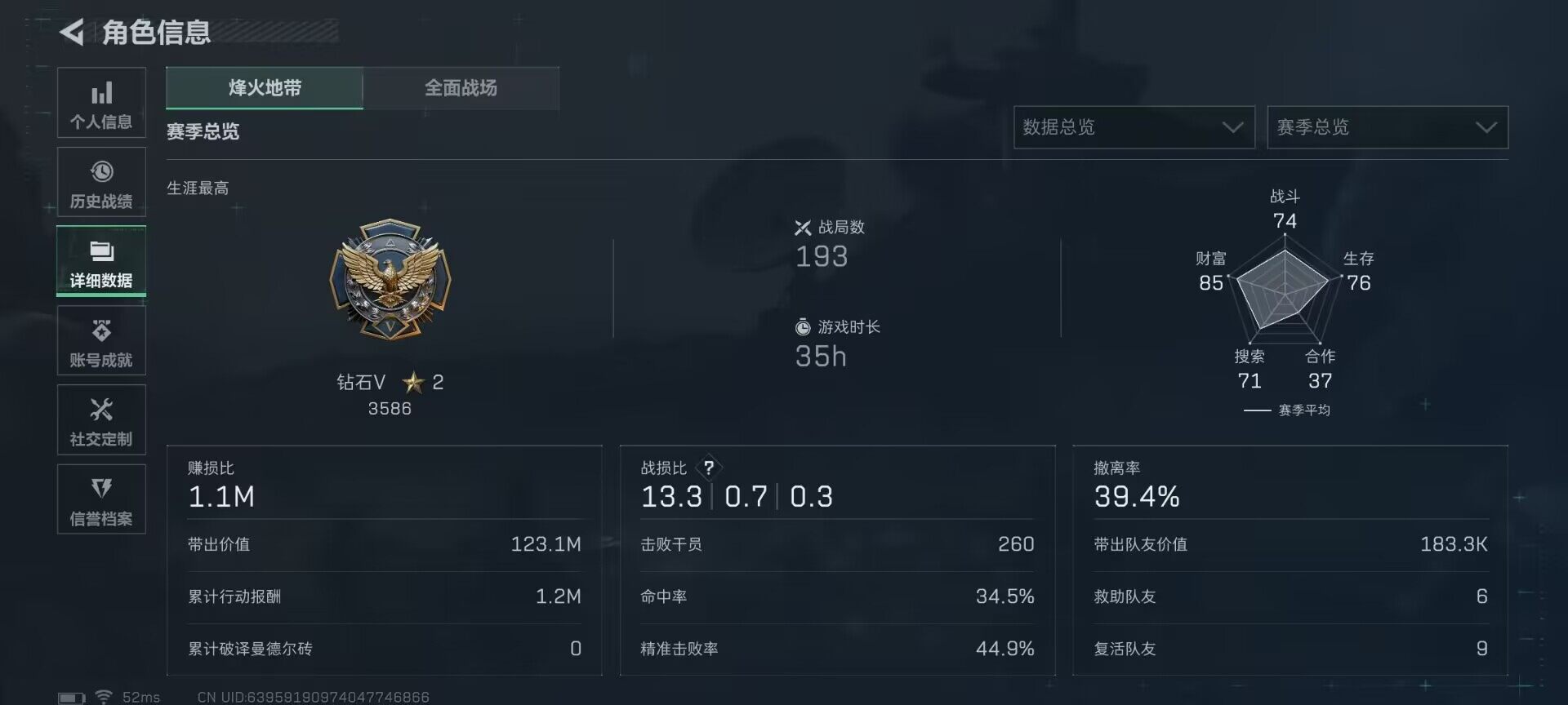 SJZQM365329三角洲行动账号详情图16