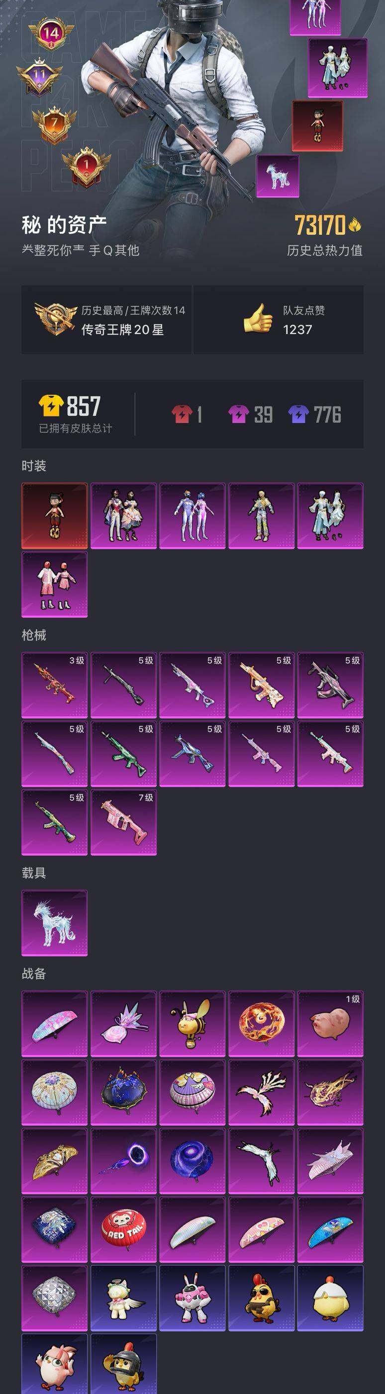 HPQM3392069和平精英账号详情图6 HPQM3392069和平精英账号详情图6