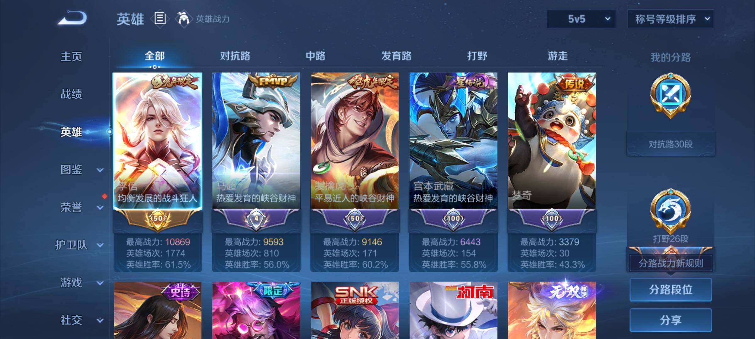 WZCMW3380970王者荣耀账号详情图3