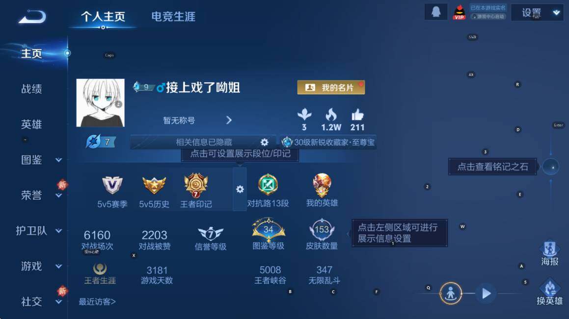 WZCMW3379508王者荣耀账号详情图6