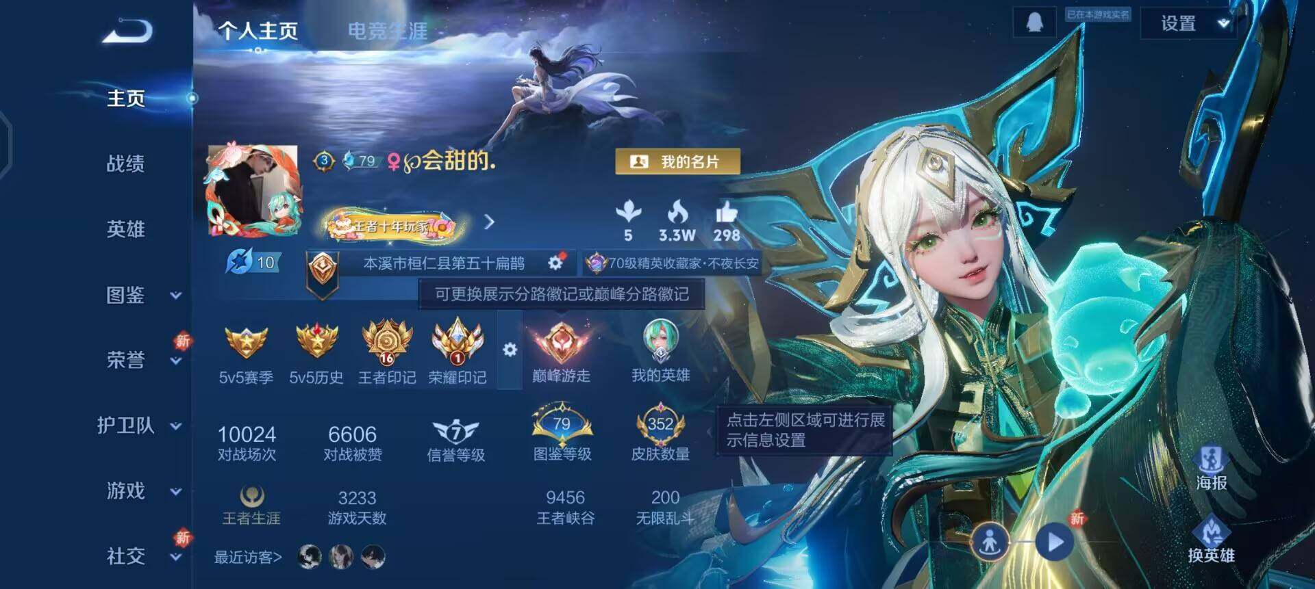 WZQM3385094王者荣耀账号详情图3