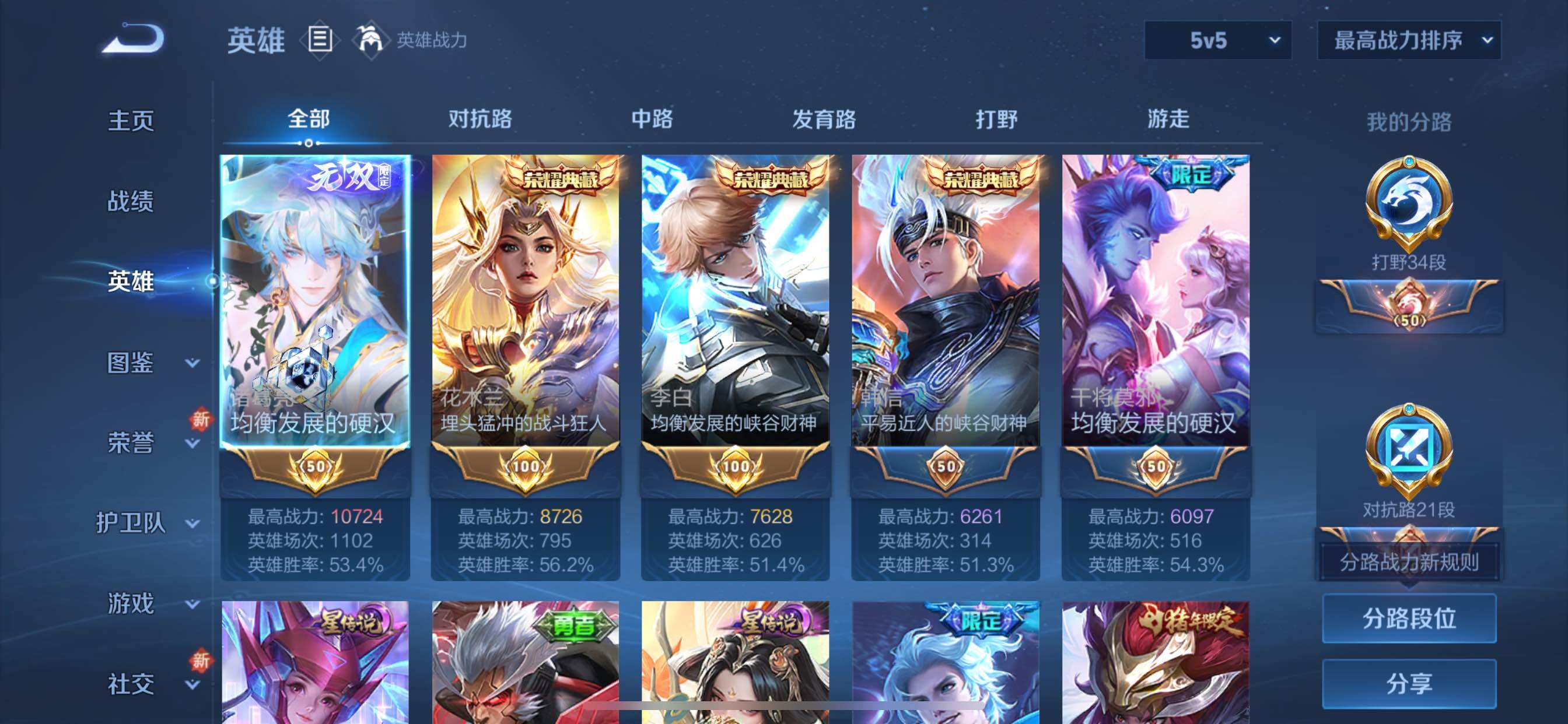 WZCMY3381244王者荣耀账号详情图3