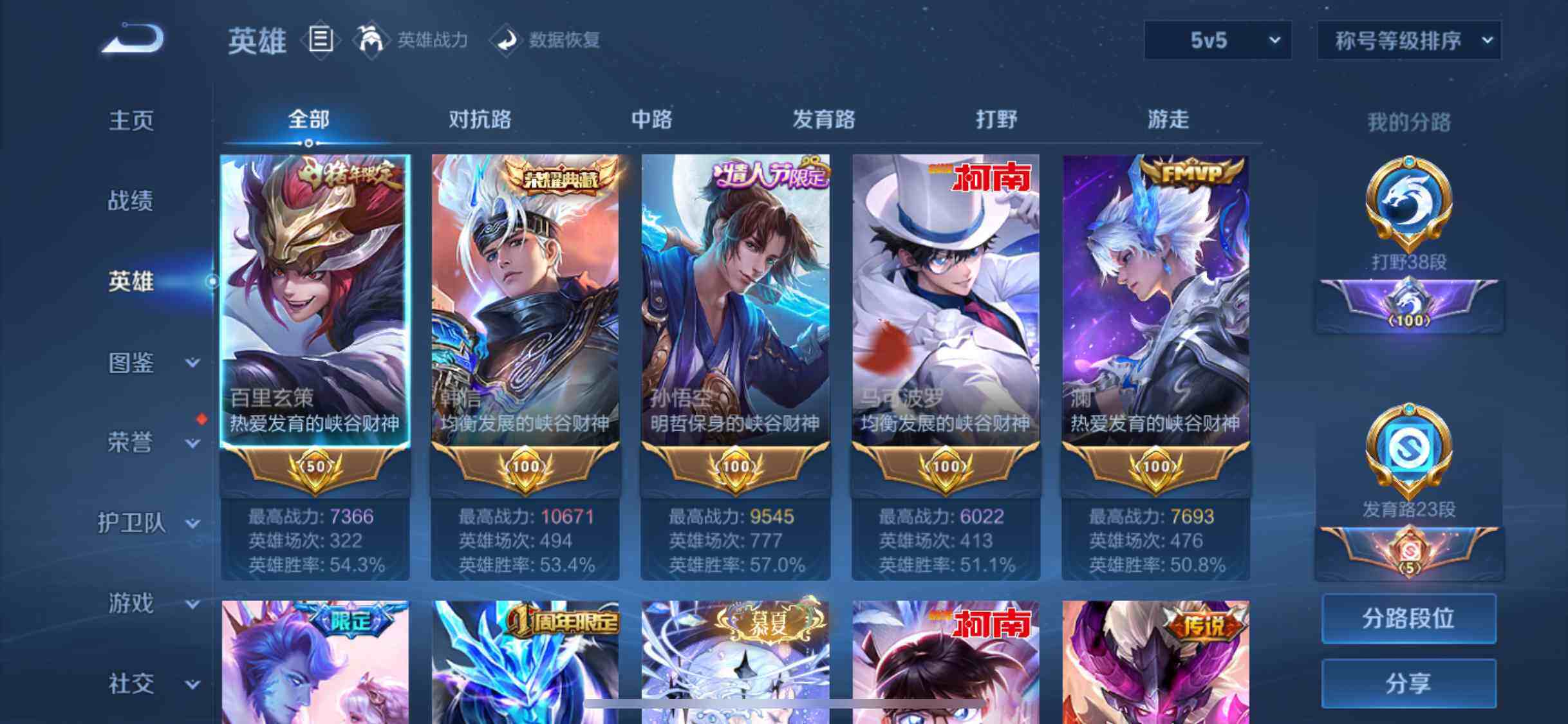 WZXS3439011王者荣耀账号详情图7